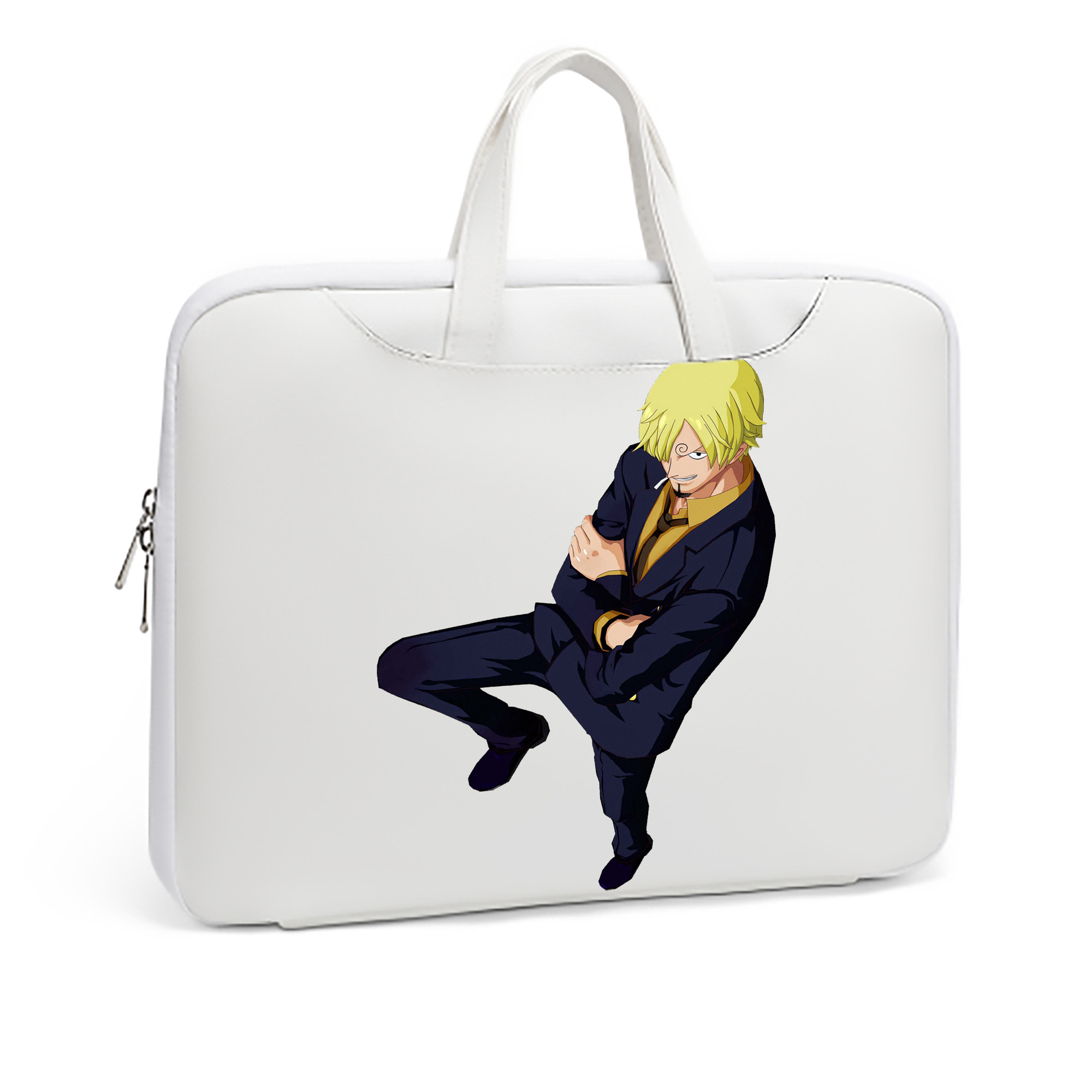 ワンピース サンジ ONE PIECE Sanji レザーラップトップバッグ　ノートパソコンケース