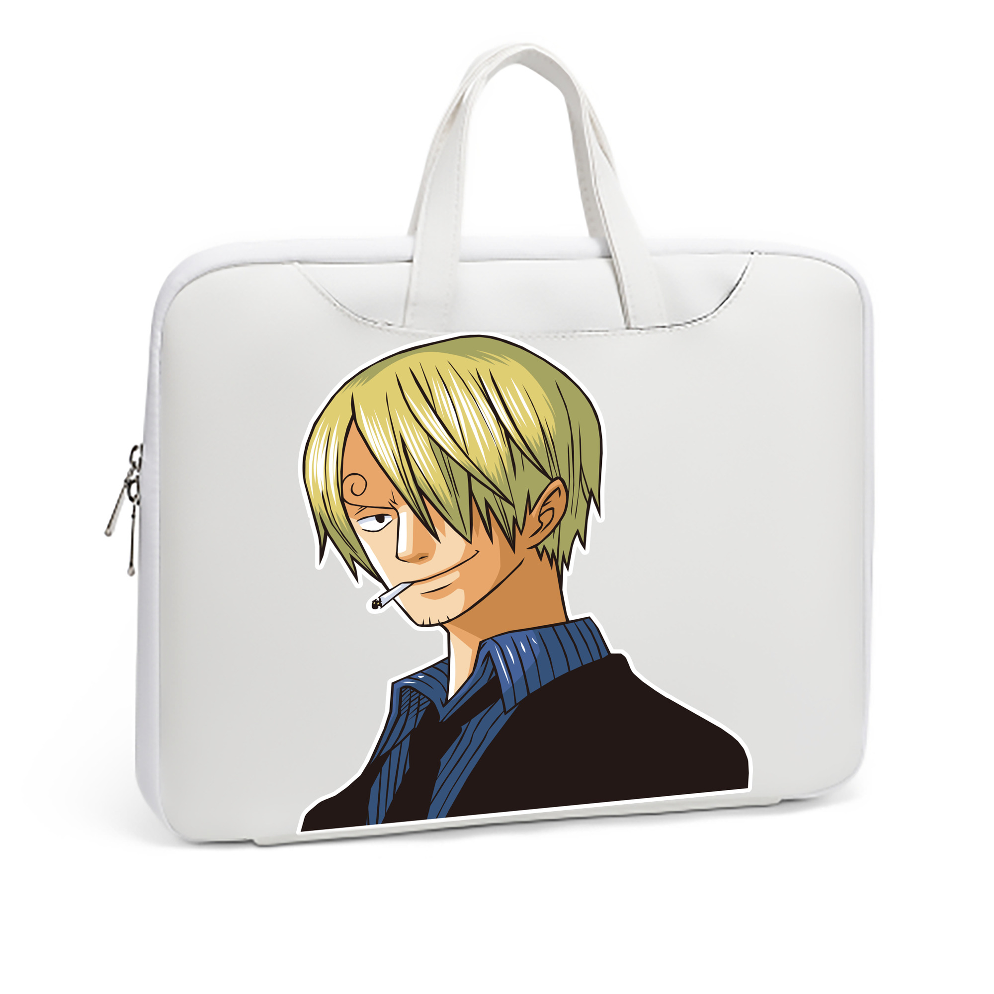 ワンピース サンジ ONE PIECE Sanji レザーラップトップバッグ　ノートパソコンケース