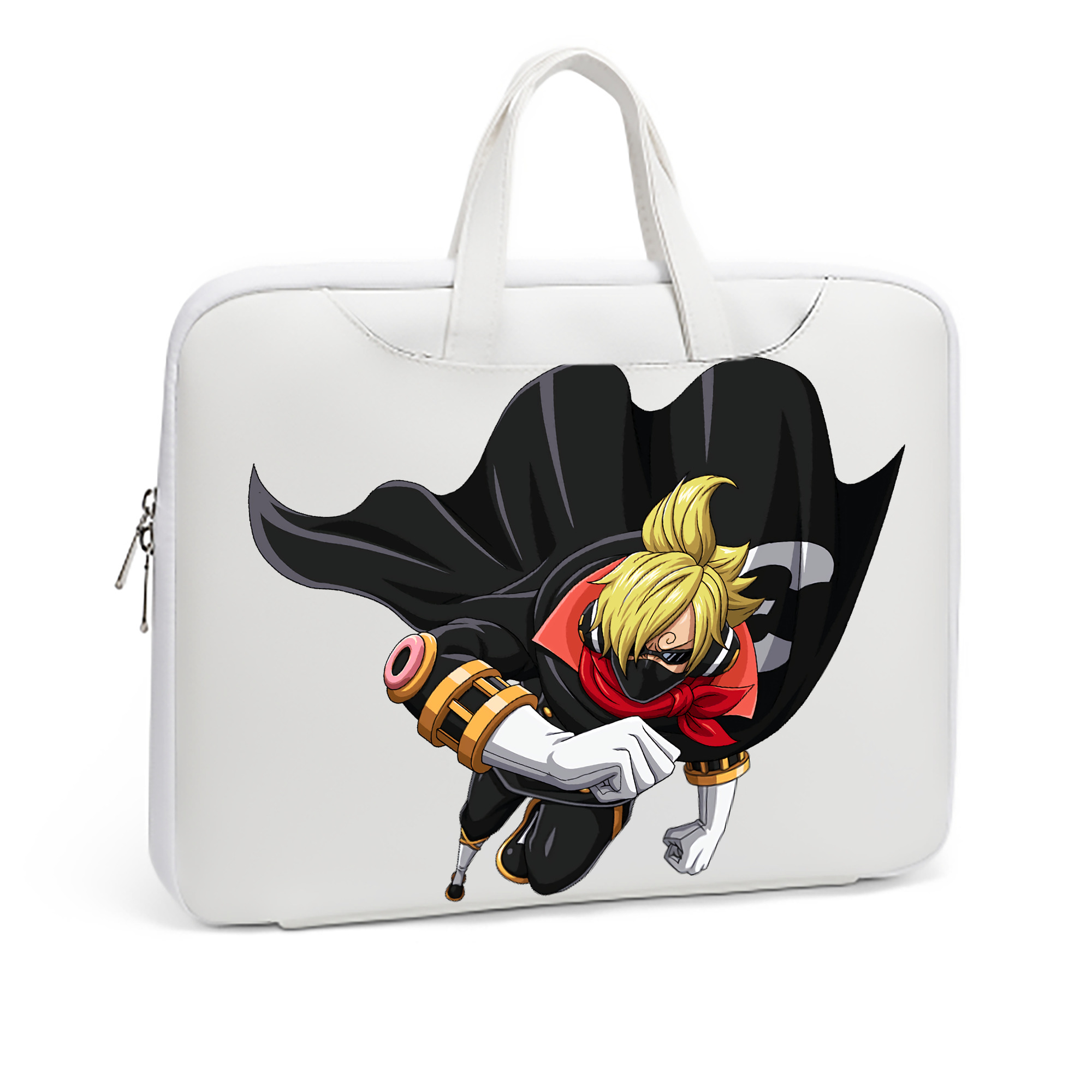 ワンピース サンジ ONE PIECE Sanji レザーラップトップバッグ　ノートパソコンケース