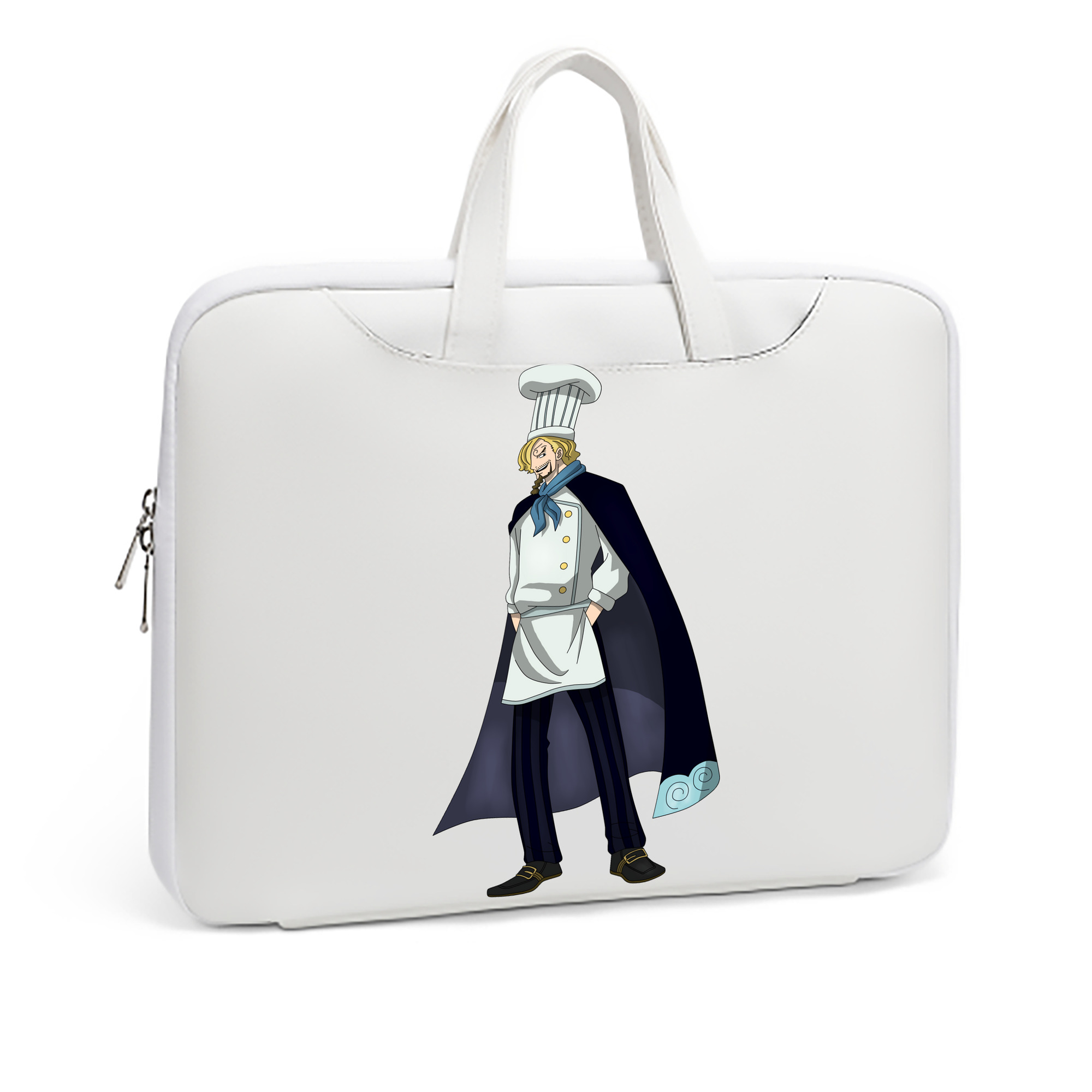 ワンピース サンジ ONE PIECE Sanji レザーラップトップバッグ　ノートパソコンケース