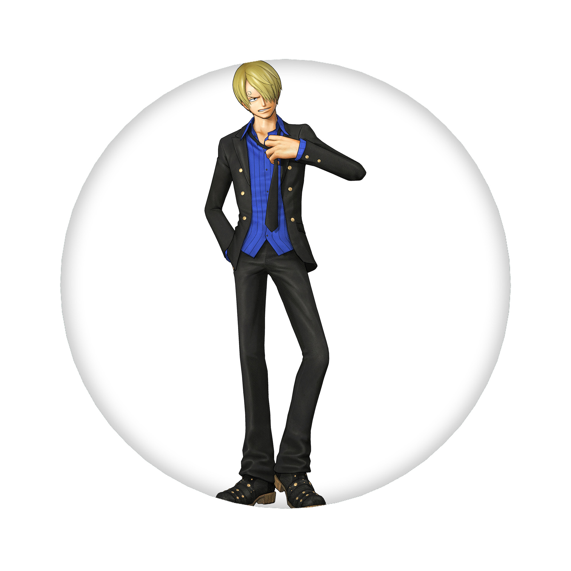 （画像用） ワンピース サンジ ONE PIECE Sanji 6cm 缶バッジ 複数セット