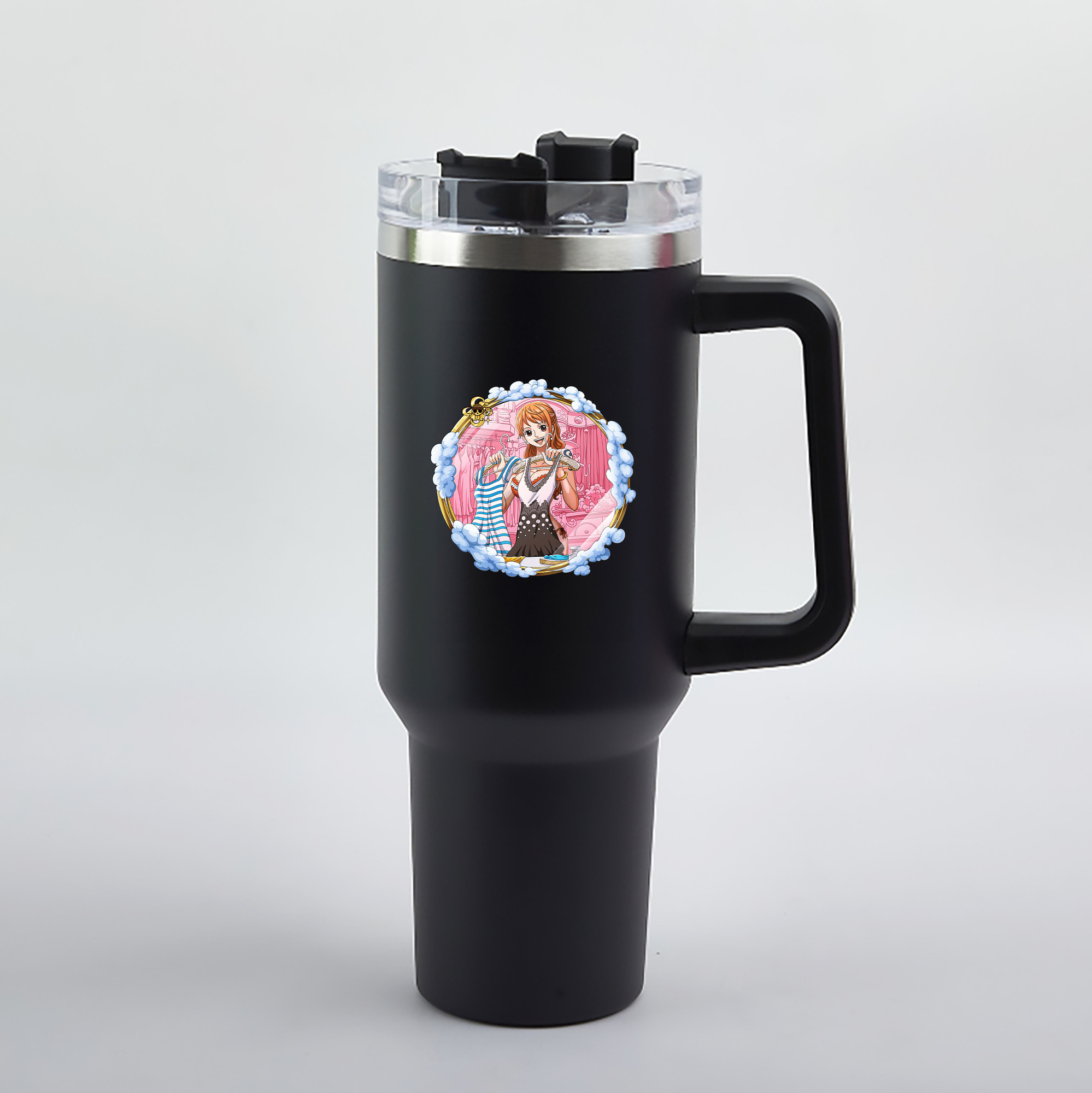 ワンピース ナミ ONE PIECE Nami 1200mL車用タンブラー（カラープリント）