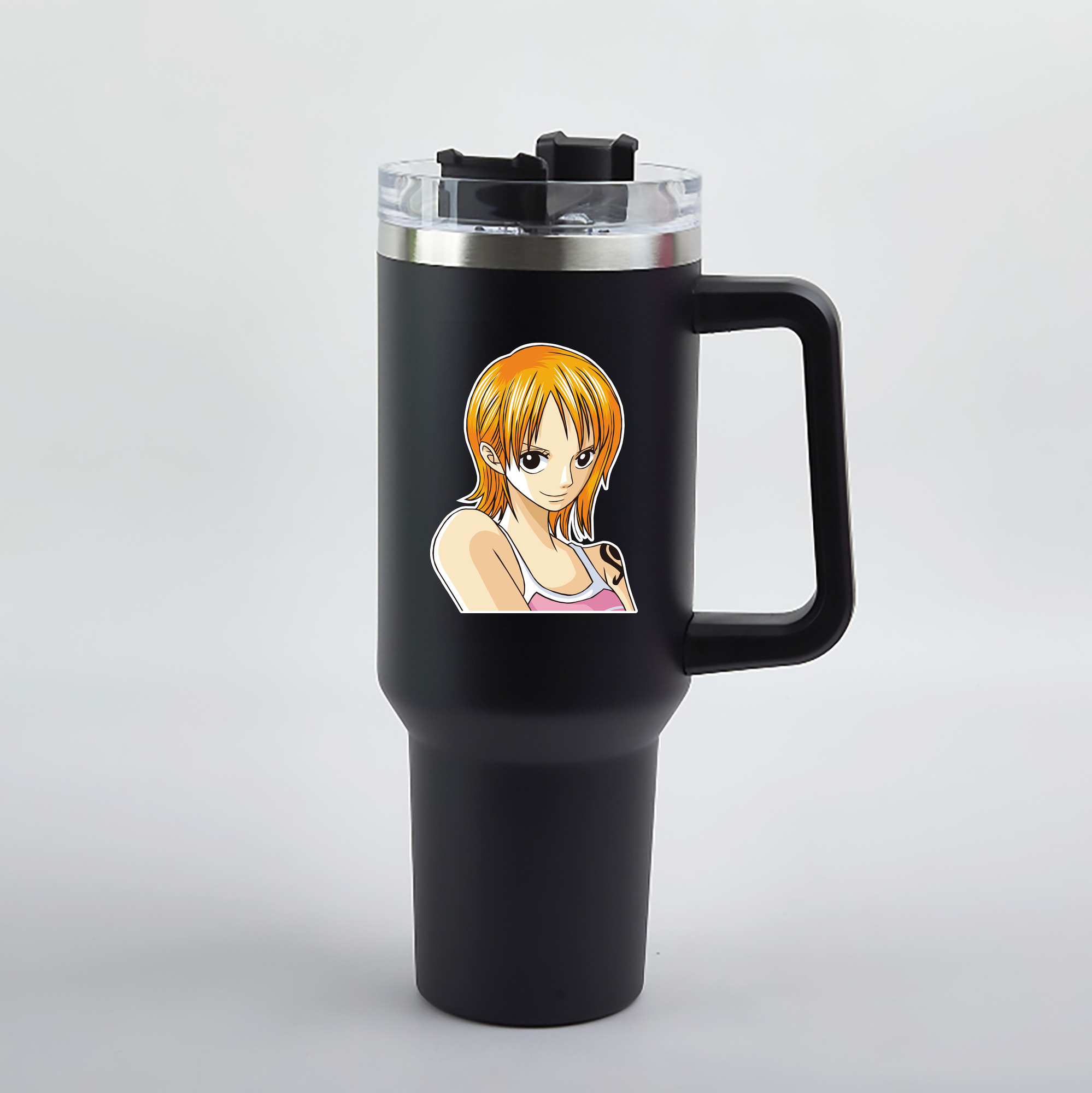 ワンピース ナミ ONE PIECE Nami 1200mL車用タンブラー（カラープリント）