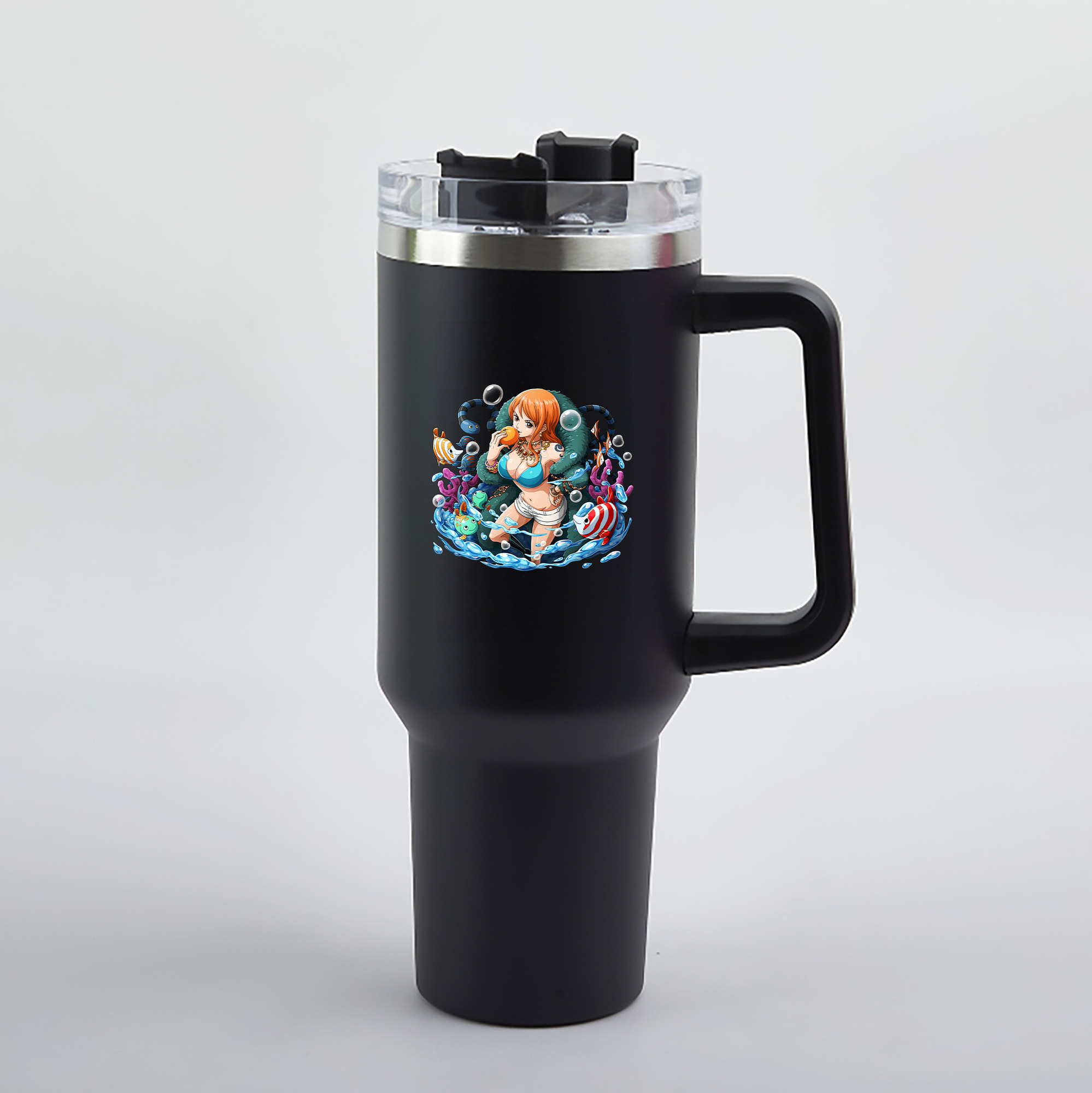 ワンピース ナミ ONE PIECE Nami 1200mL車用タンブラー（カラープリント）