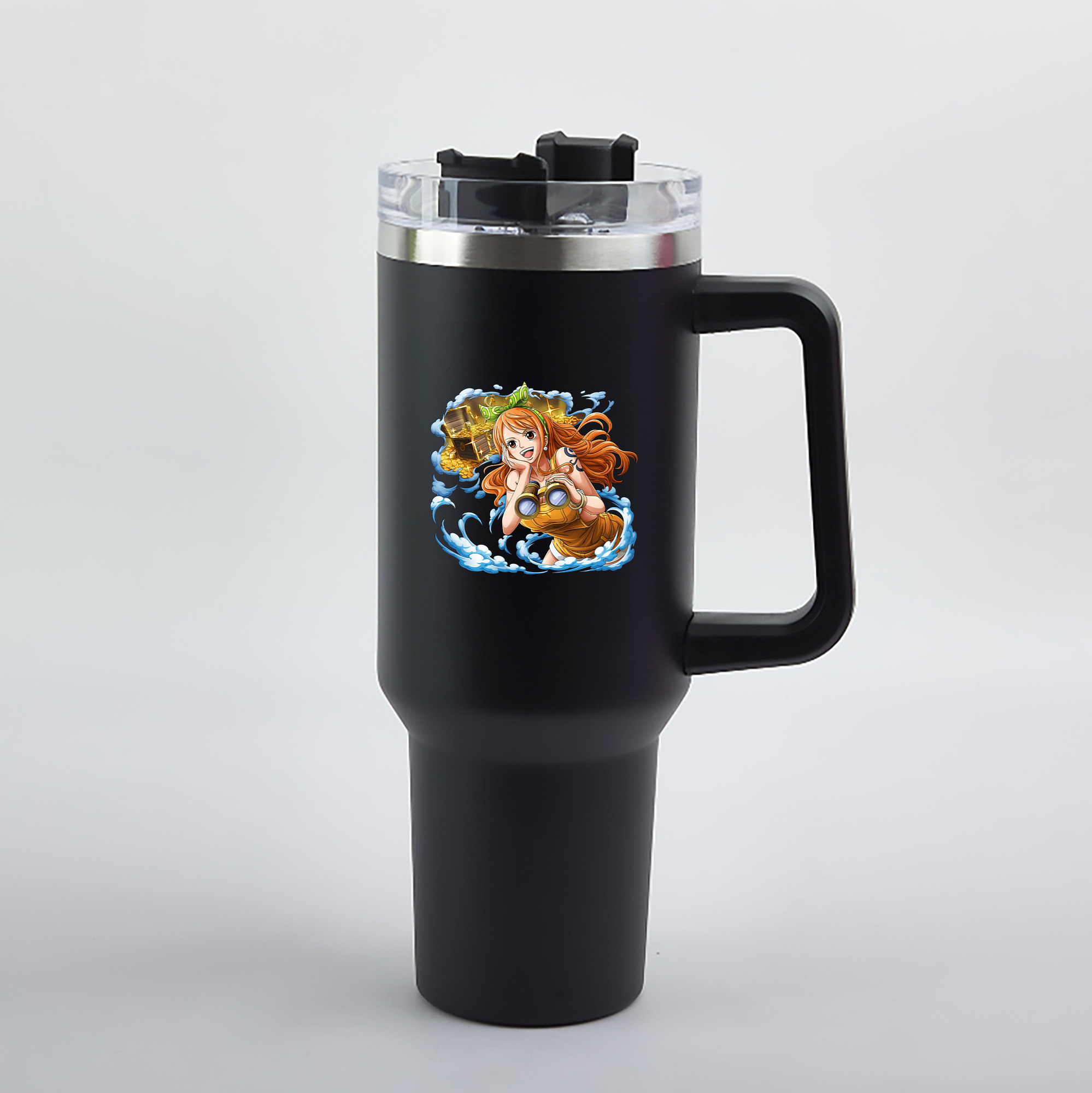 ワンピース ナミ ONE PIECE Nami 1200mL車用タンブラー（カラープリント）