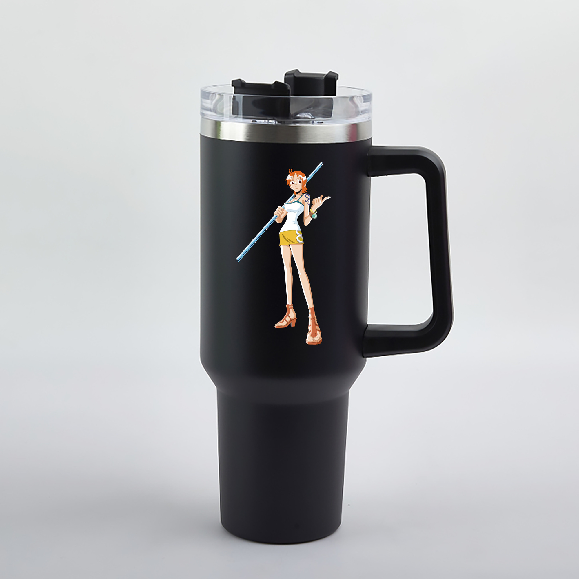 ワンピース ナミ ONE PIECE Nami 1200mL車用タンブラー（カラープリント）
