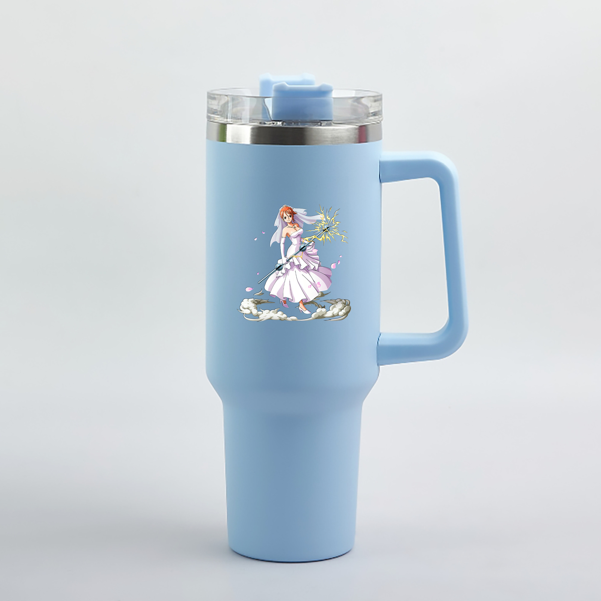 ワンピース ナミ ONE PIECE Nami 1200mL車用タンブラー（カラープリント）