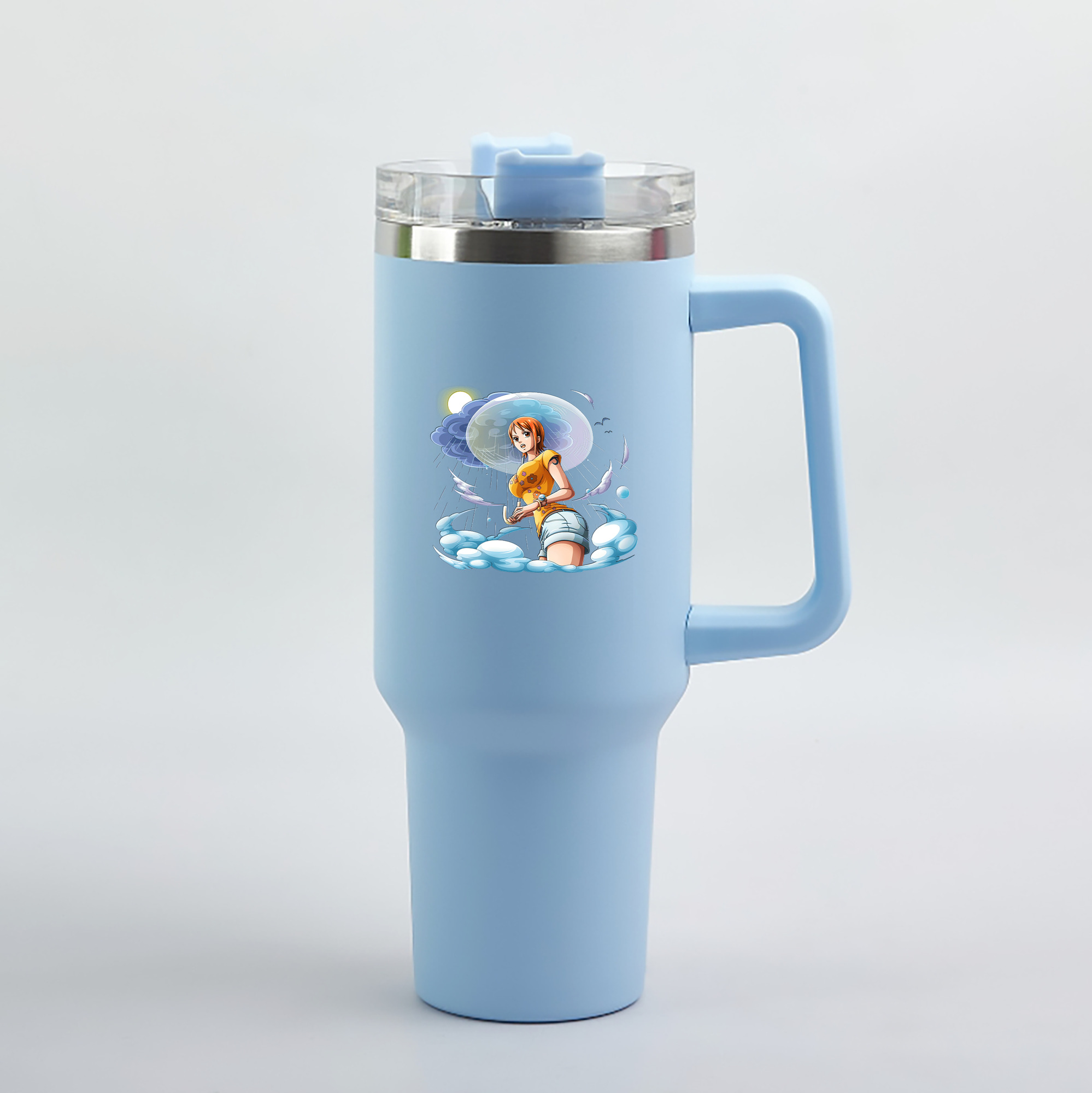 ワンピース ナミ ONE PIECE Nami 1200mL車用タンブラー（カラープリント）