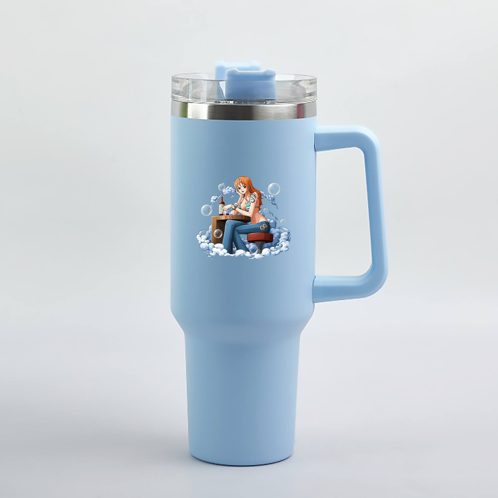 ワンピース ナミ ONE PIECE Nami 1200mL車用タンブラー（カラープリント）