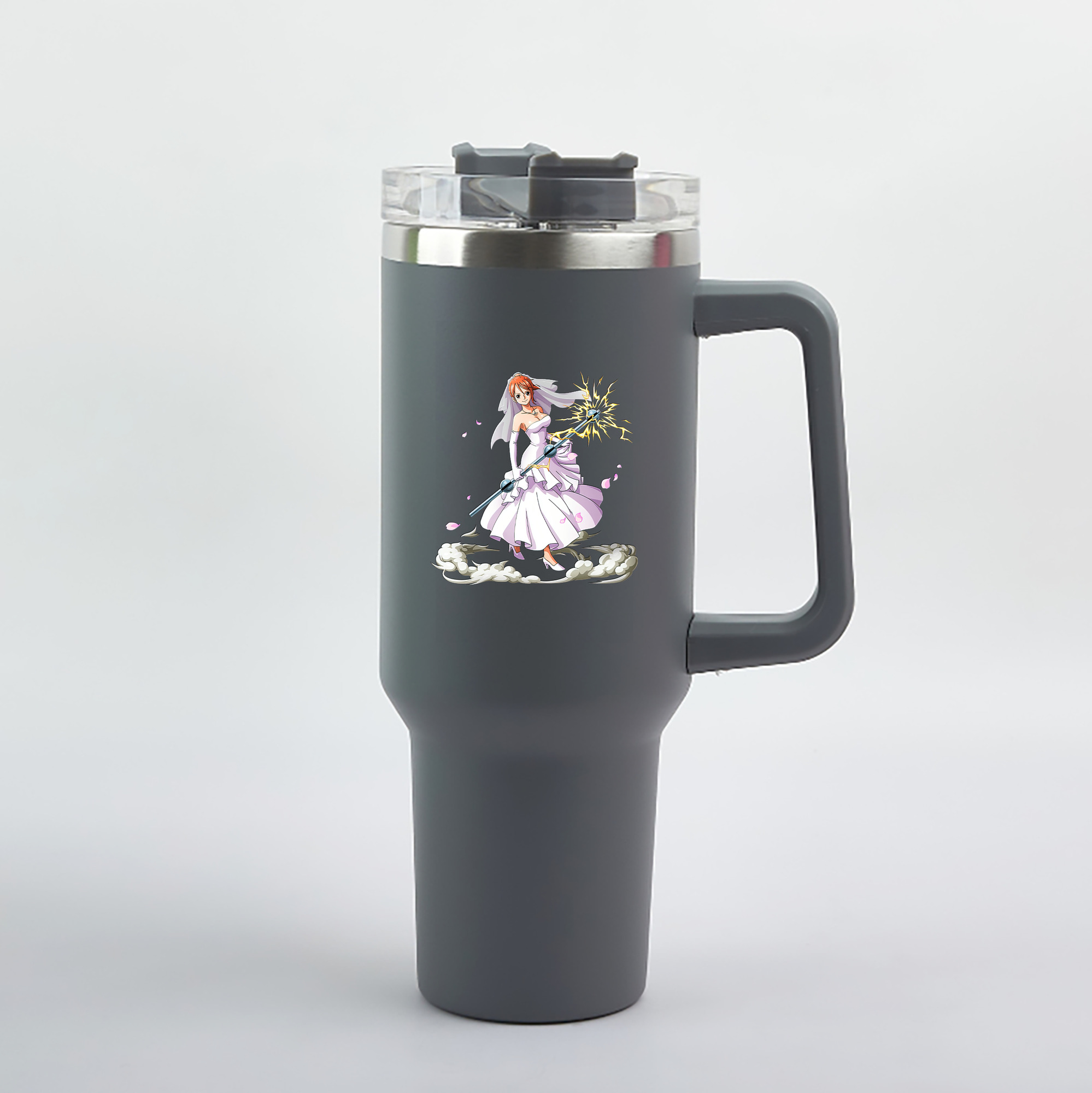 ワンピース ナミ ONE PIECE Nami 1200mL車用タンブラー（カラープリント）