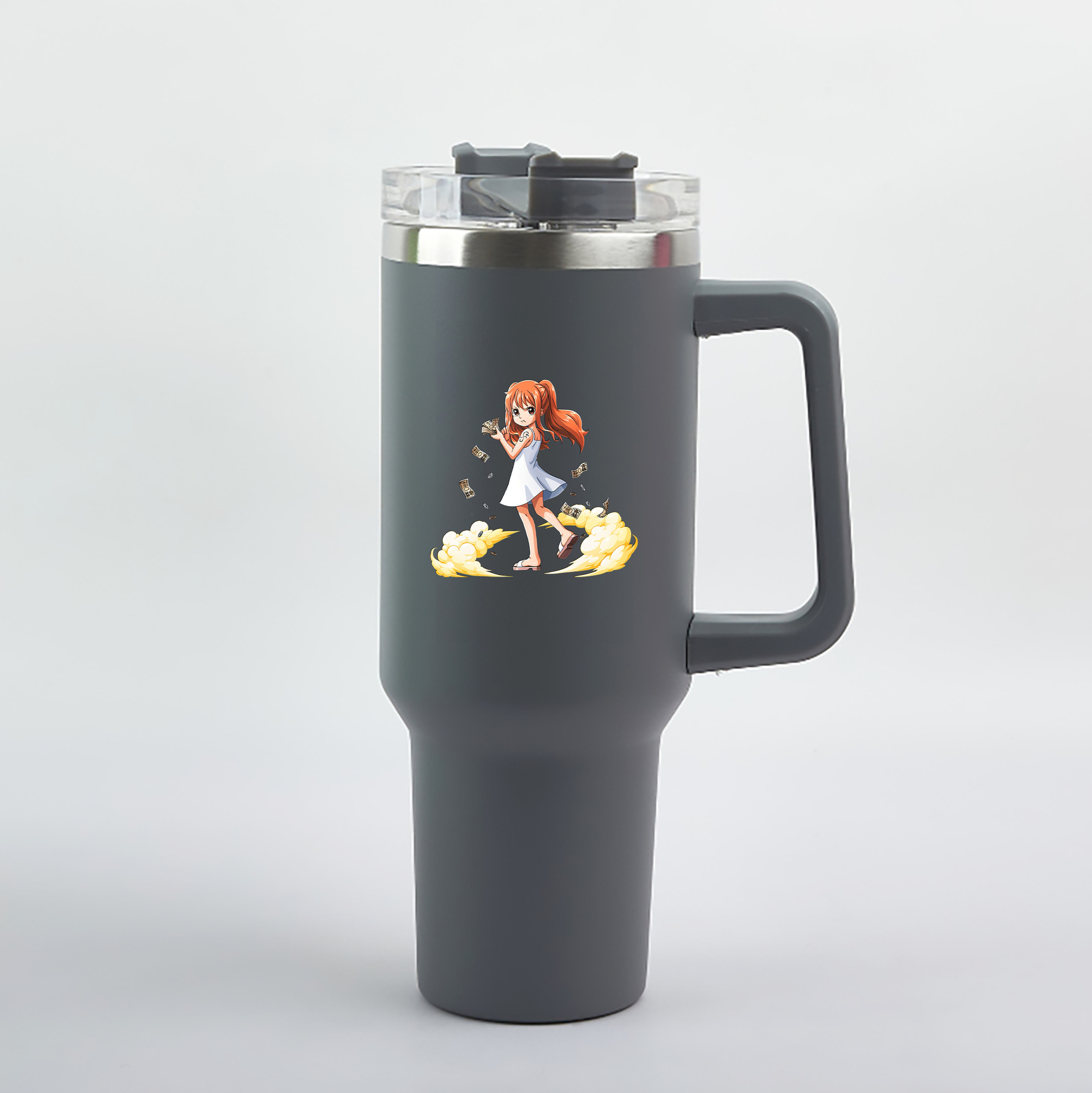 ワンピース ナミ ONE PIECE Nami 1200mL車用タンブラー（カラープリント）