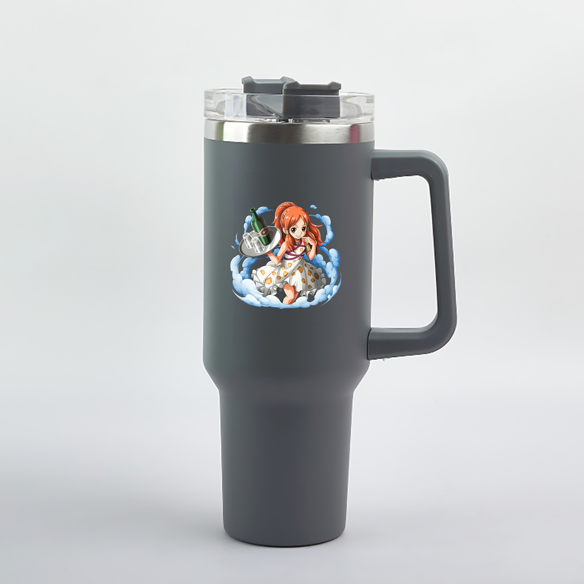 ワンピース ナミ ONE PIECE Nami 1200mL車用タンブラー（カラープリント）