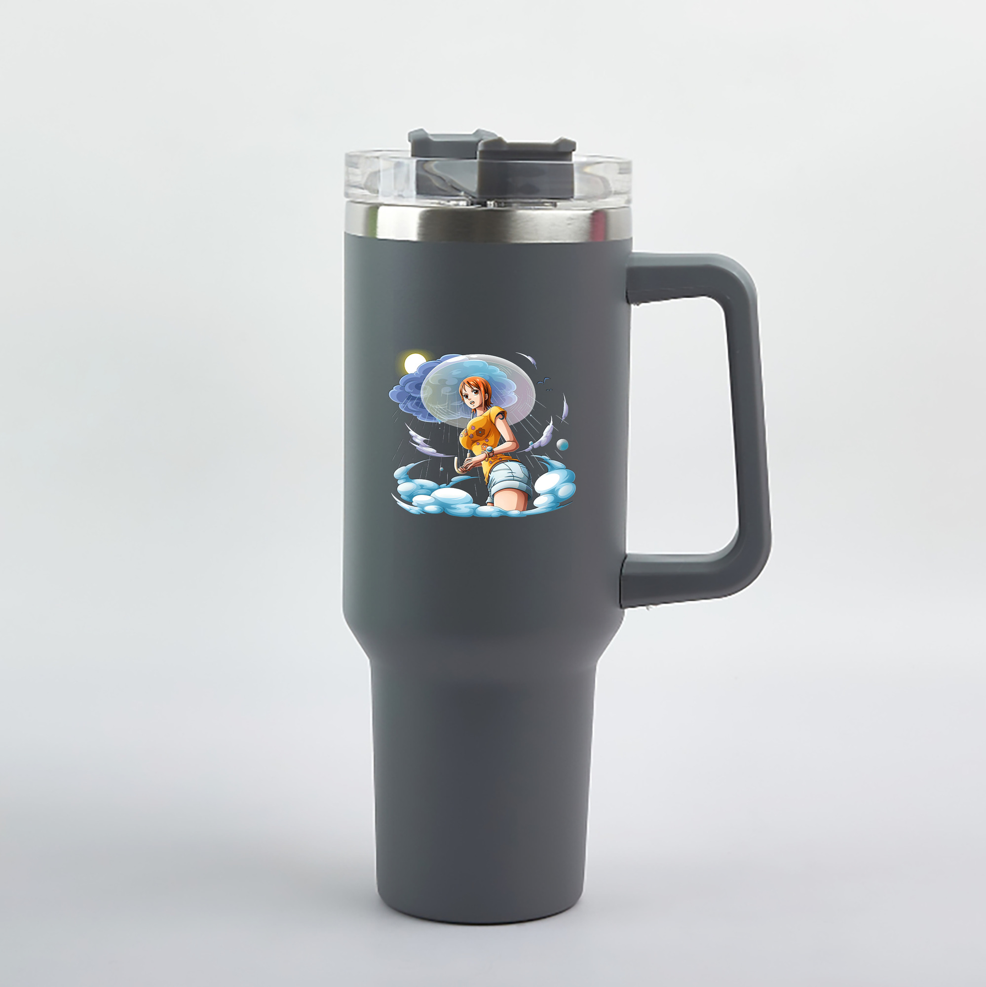 ワンピース ナミ ONE PIECE Nami 1200mL車用タンブラー（カラープリント）