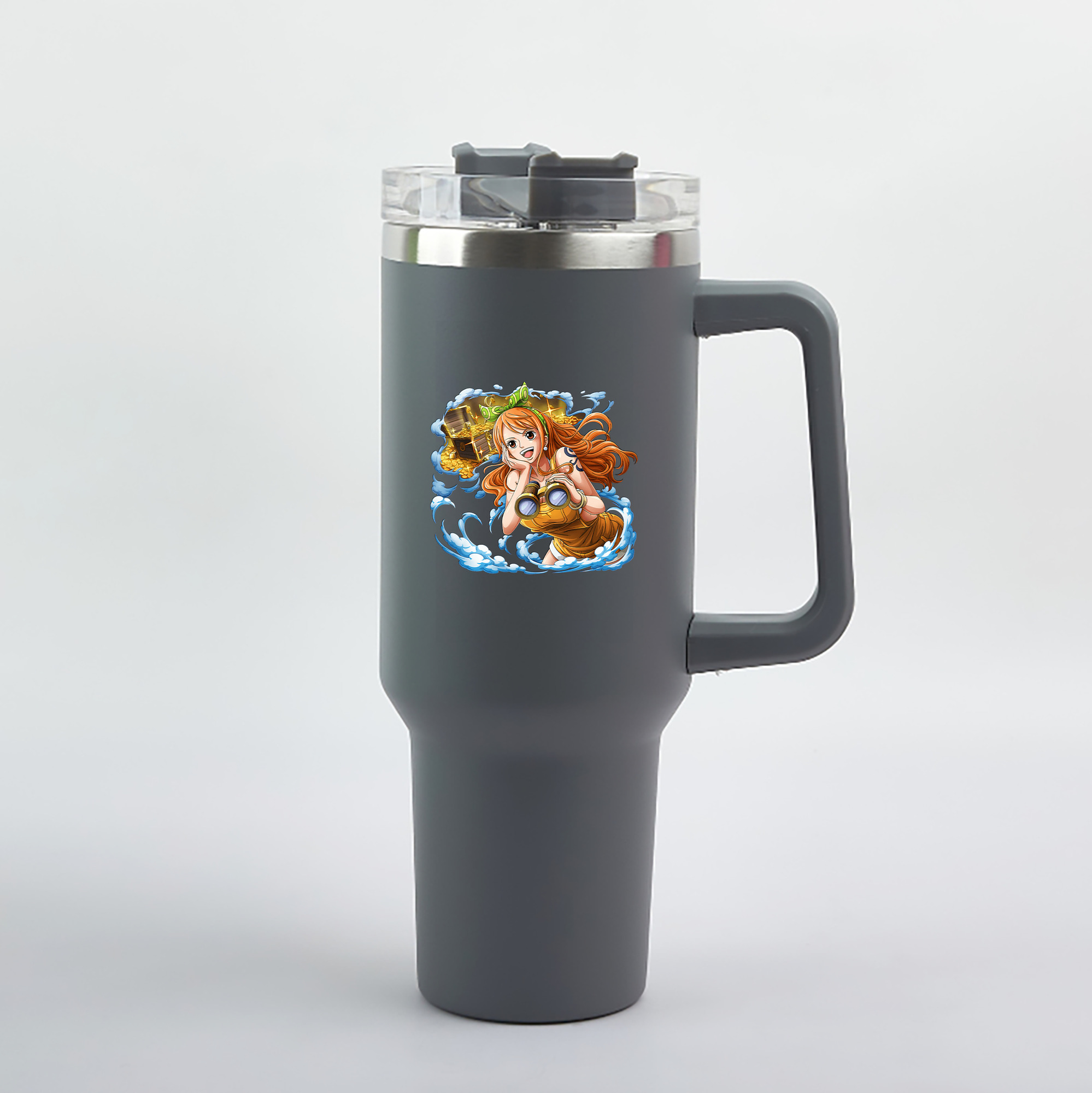 ワンピース ナミ ONE PIECE Nami 1200mL車用タンブラー（カラープリント）