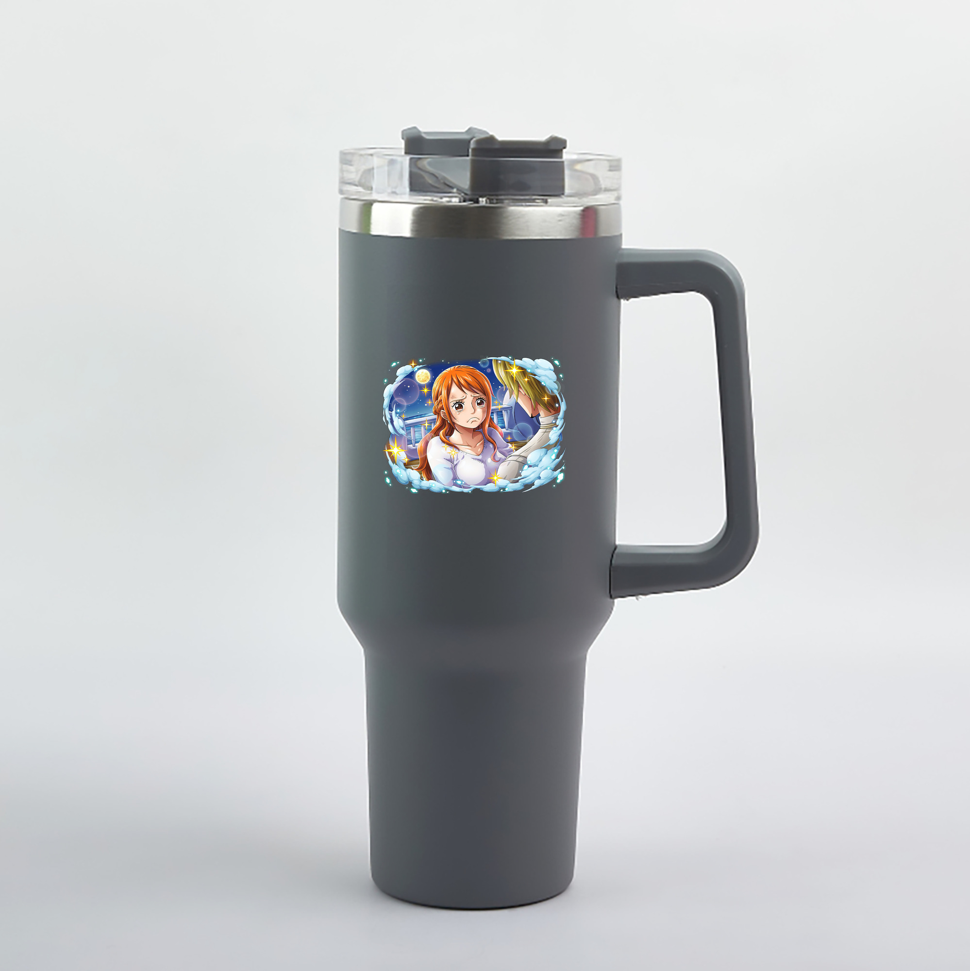 ワンピース ナミ ONE PIECE Nami 1200mL車用タンブラー（カラープリント）