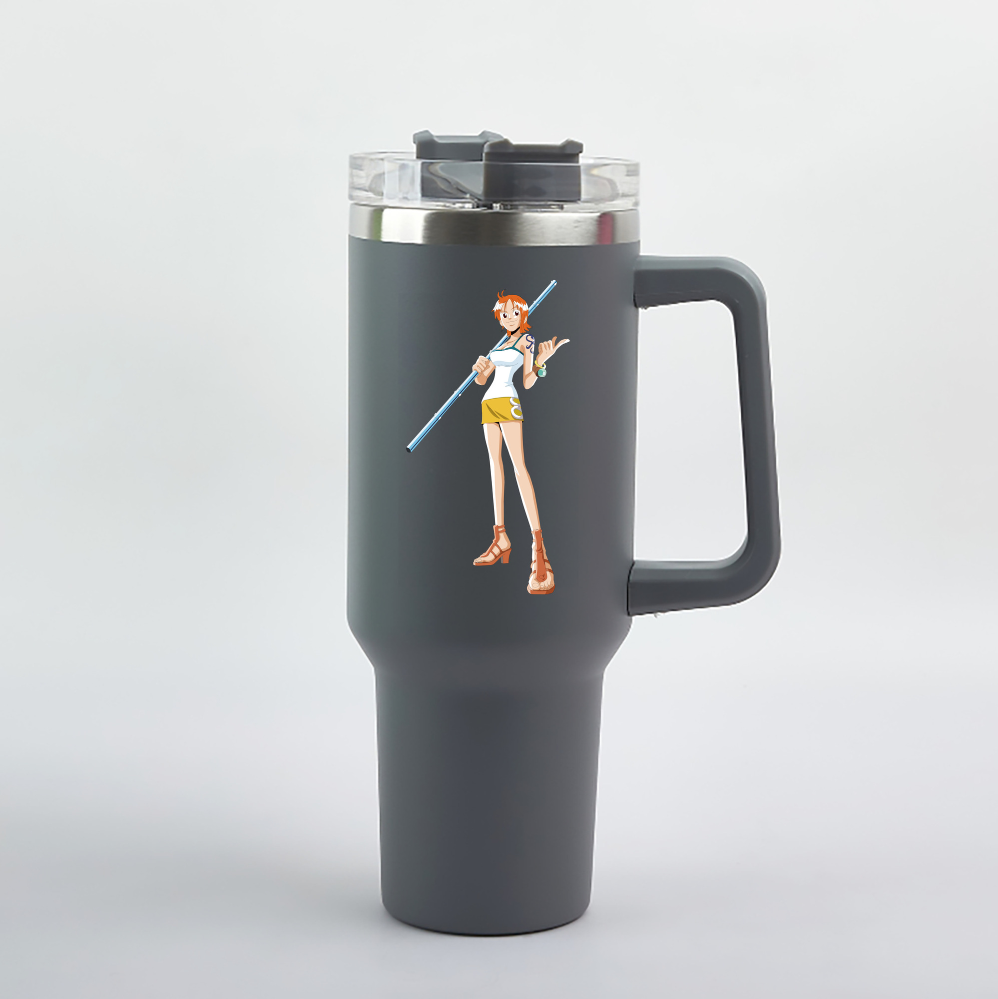 ワンピース ナミ ONE PIECE Nami 1200mL車用タンブラー（カラープリント）