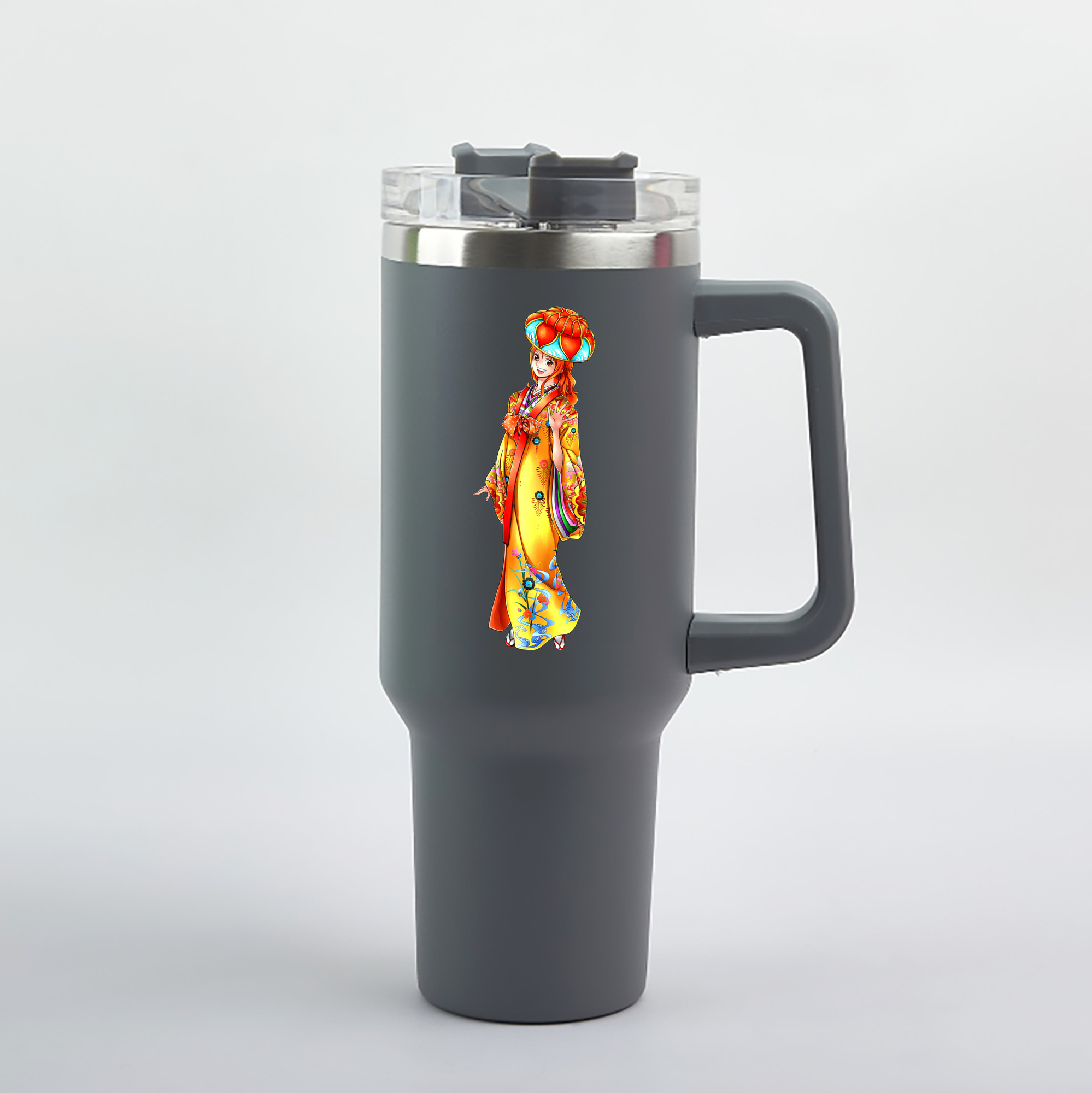 ワンピース ナミ ONE PIECE Nami 1200mL車用タンブラー（カラープリント）