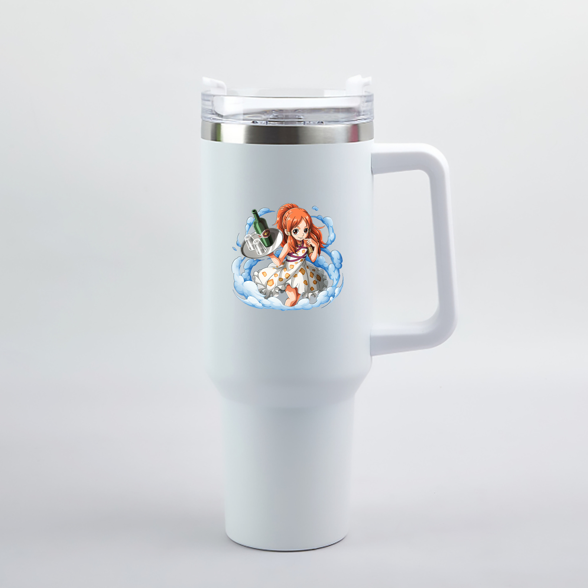 ワンピース ナミ ONE PIECE Nami 1200mL車用タンブラー（カラープリント）