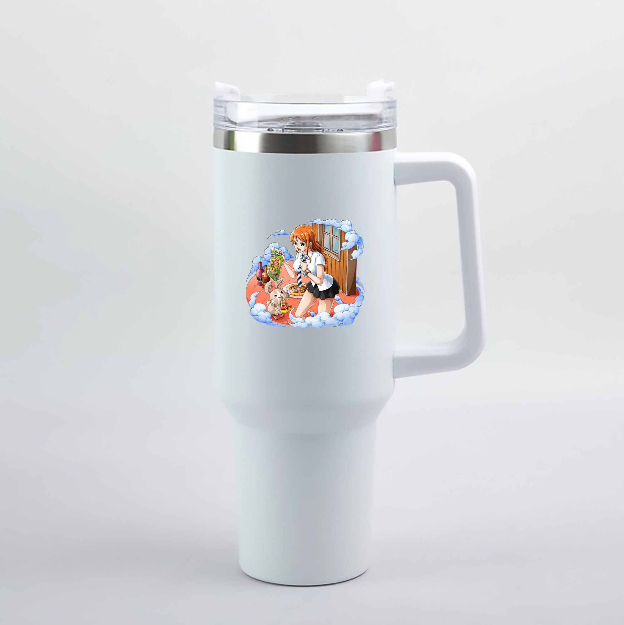 ワンピース ナミ ONE PIECE Nami 1200mL車用タンブラー（カラープリント）