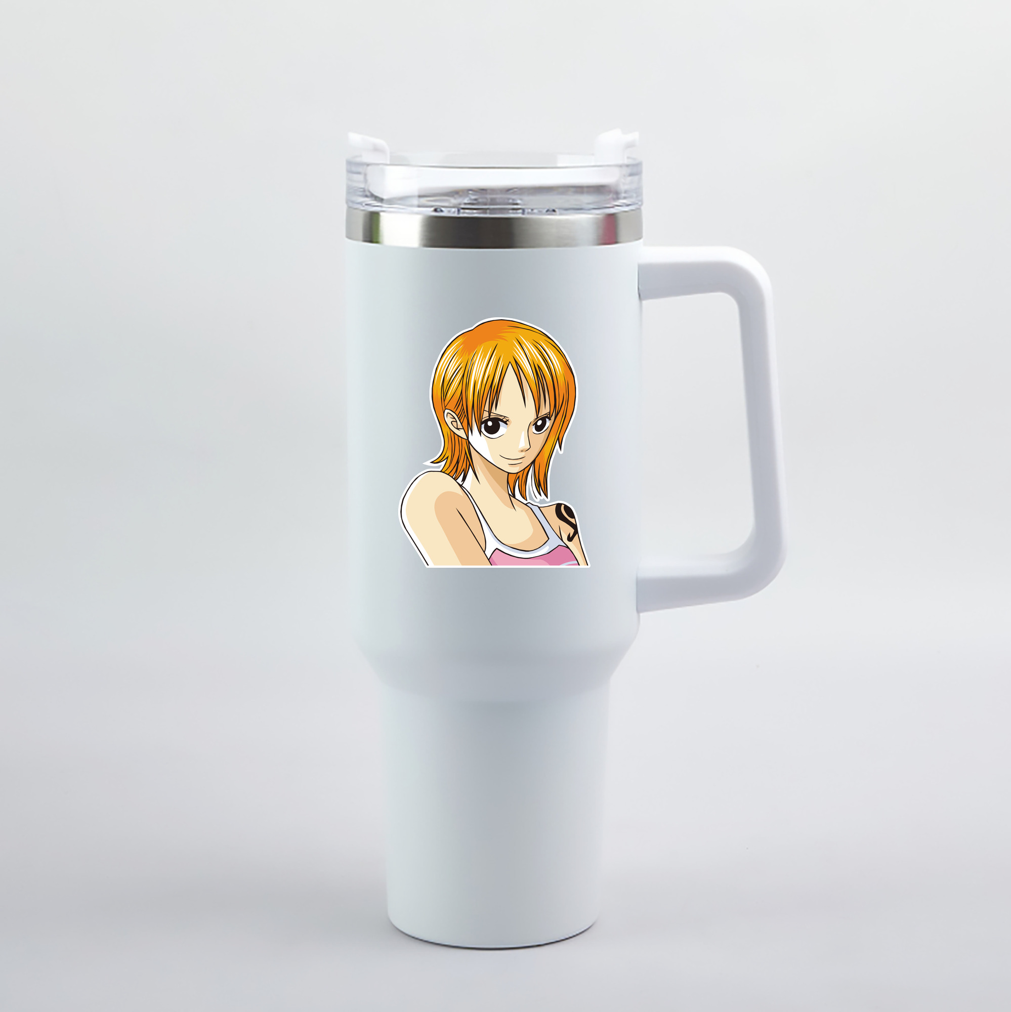 ワンピース ナミ ONE PIECE Nami 1200mL車用タンブラー（カラープリント）
