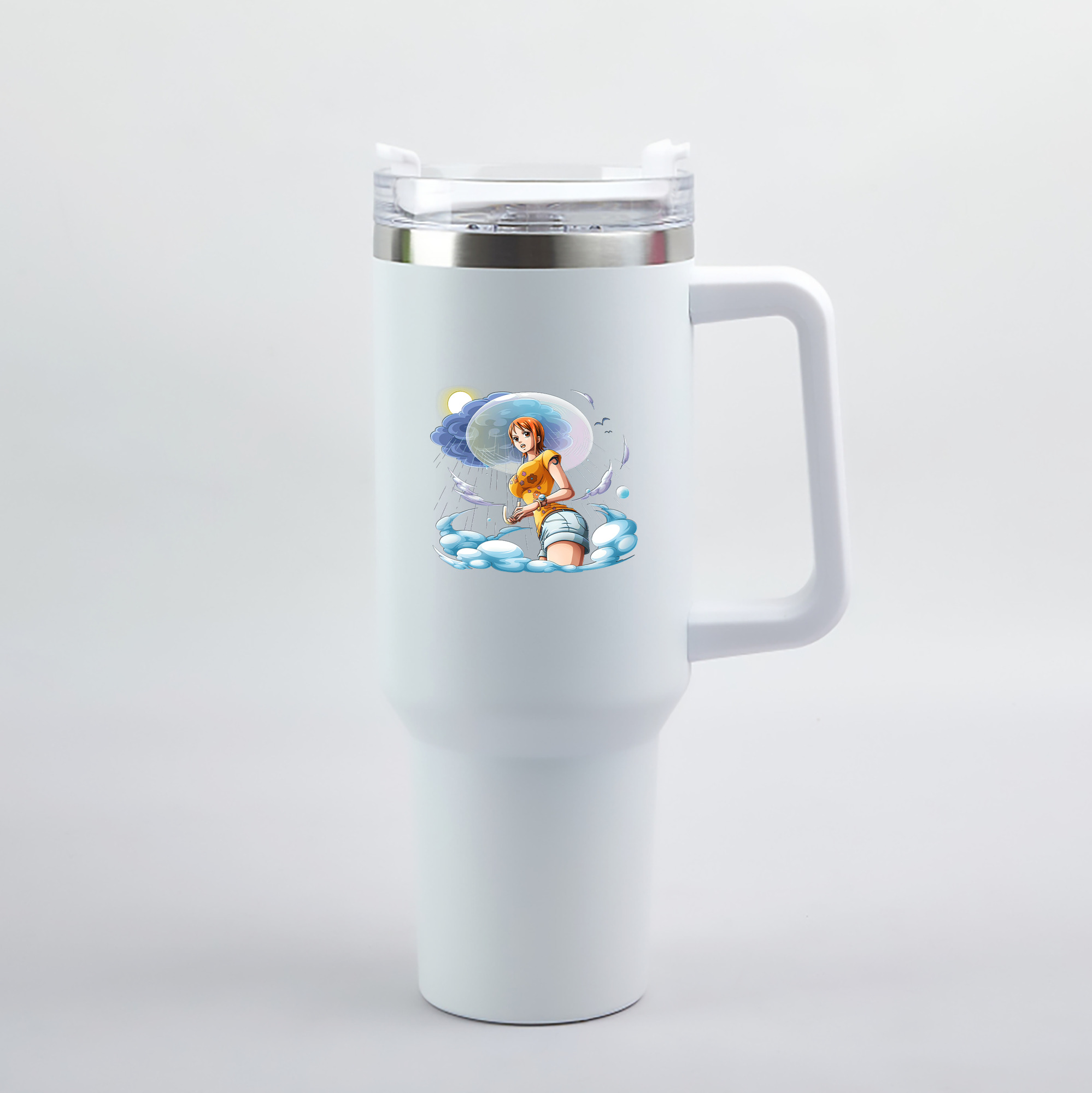 ワンピース ナミ ONE PIECE Nami 1200mL車用タンブラー（カラープリント）