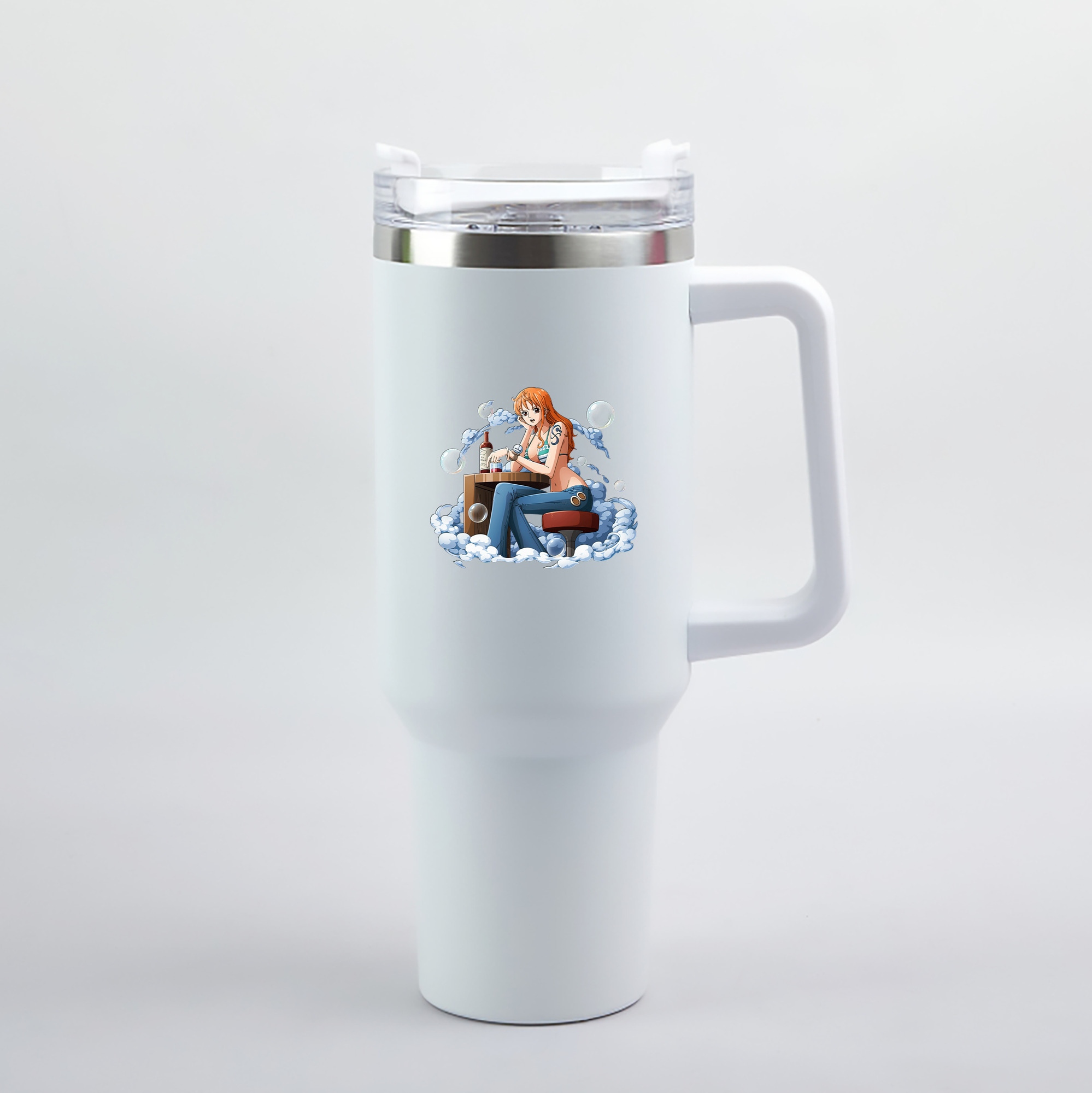 ワンピース ナミ ONE PIECE Nami 1200mL車用タンブラー（カラープリント）