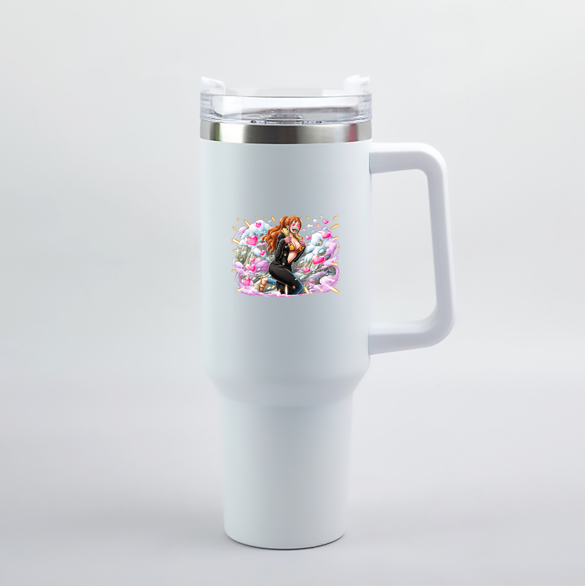 ワンピース ナミ ONE PIECE Nami 1200mL車用タンブラー（カラープリント）