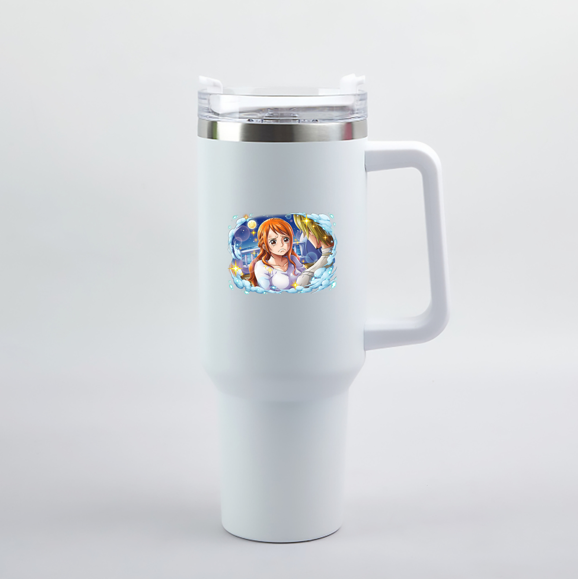 ワンピース ナミ ONE PIECE Nami 1200mL車用タンブラー（カラープリント）