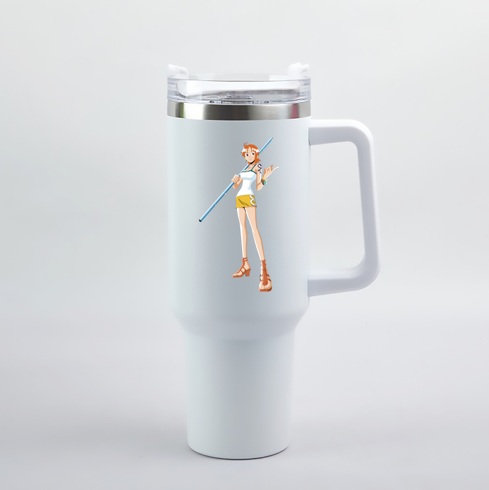 ワンピース ナミ ONE PIECE Nami 1200mL車用タンブラー（カラープリント）