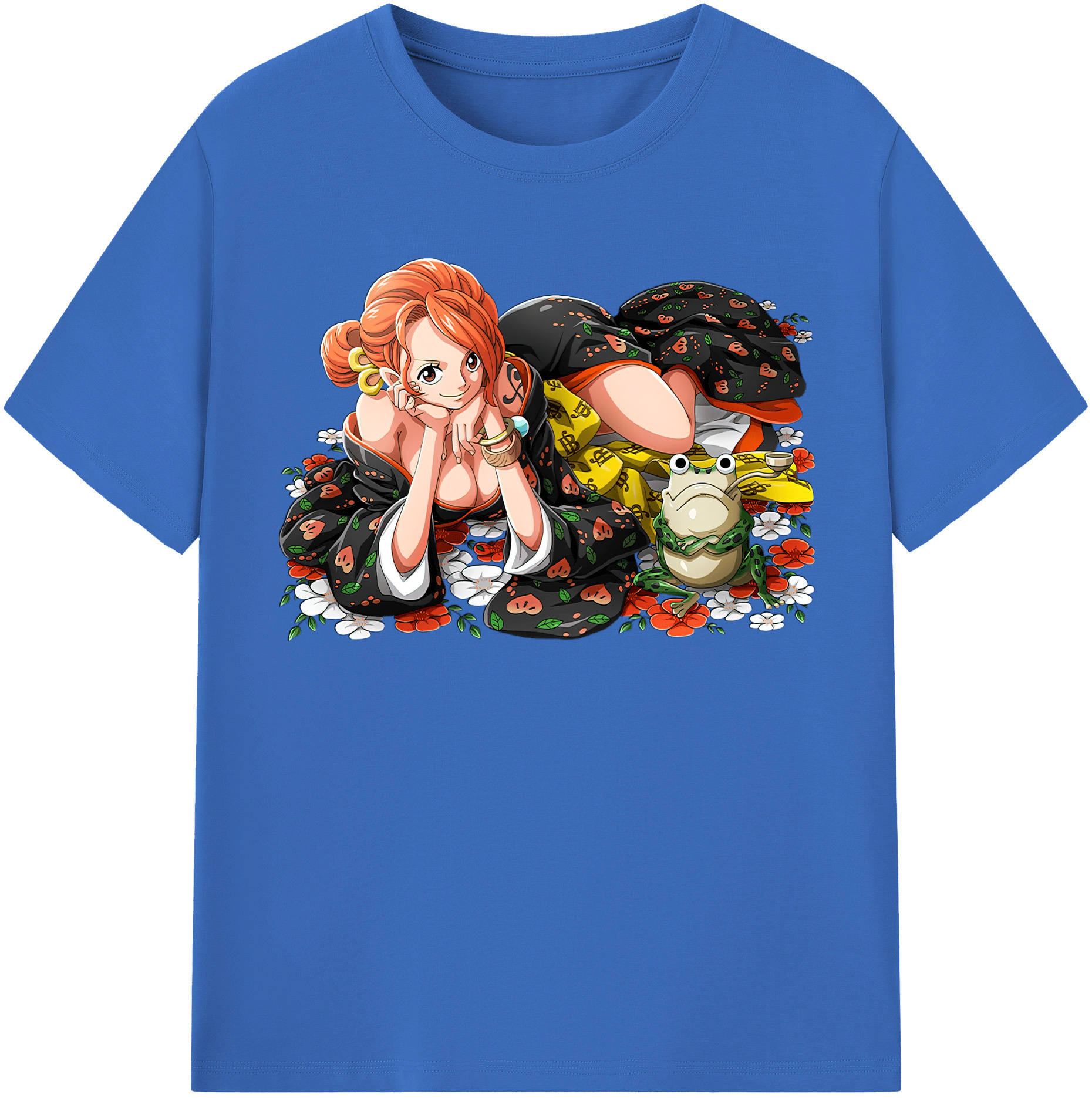 ワンピース ナミ ONE PIECE Nami 綿100％半袖Tシャツ（フロントプリント）