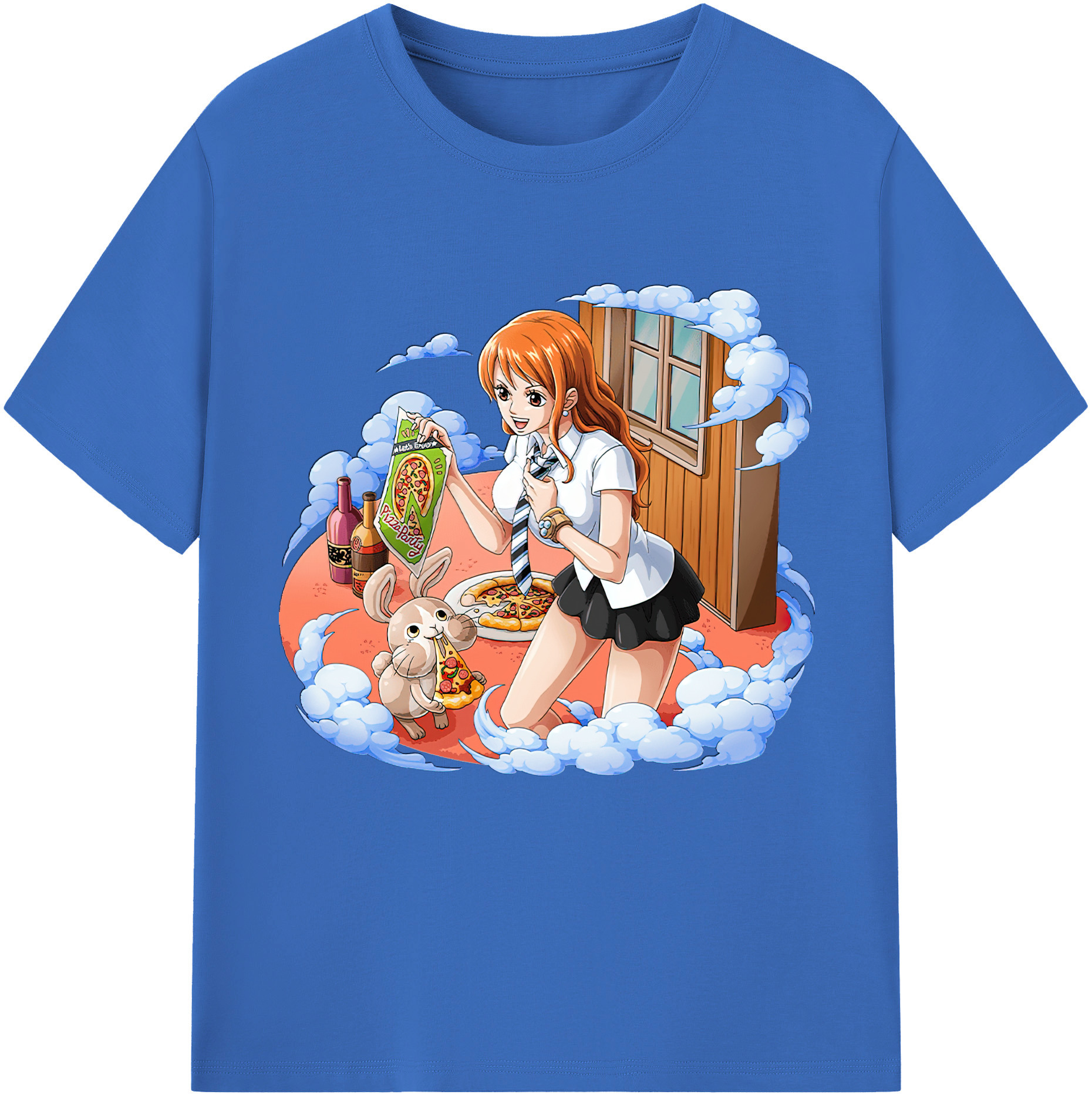 ワンピース ナミ ONE PIECE Nami 綿100％半袖Tシャツ（フロントプリント）