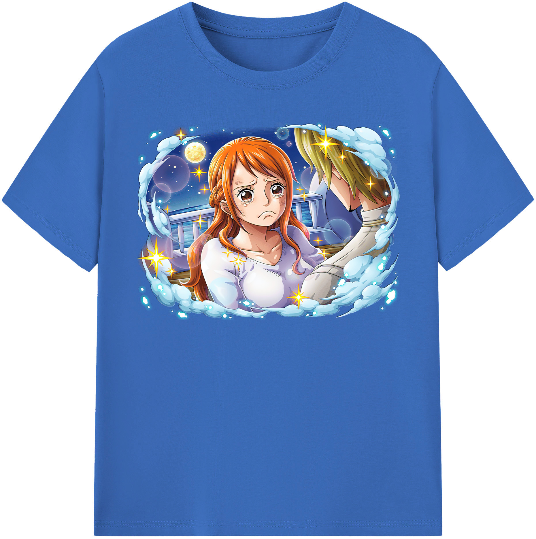 ワンピース ナミ ONE PIECE Nami 綿100％半袖Tシャツ（フロントプリント）