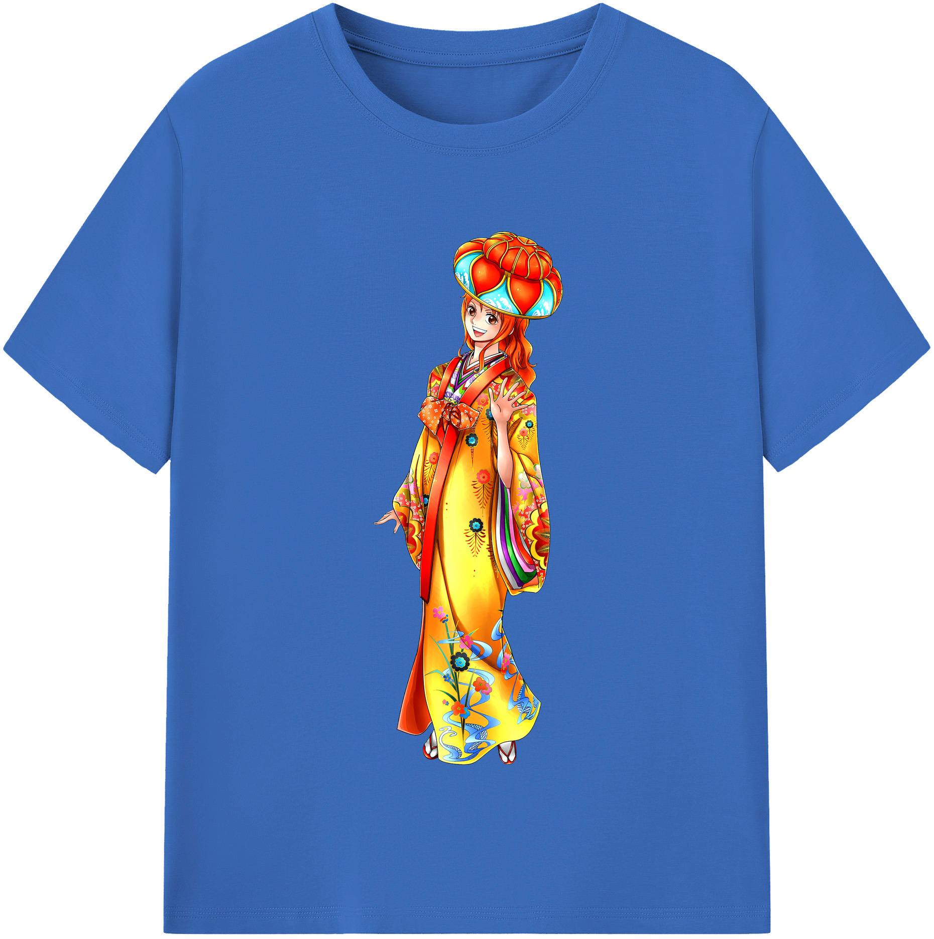 ワンピース ナミ ONE PIECE Nami 綿100％半袖Tシャツ（フロントプリント）
