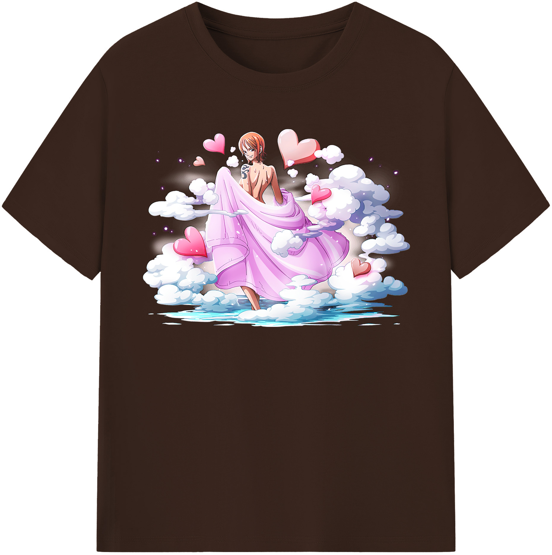ワンピース ナミ ONE PIECE Nami 綿100％半袖Tシャツ（フロントプリント）