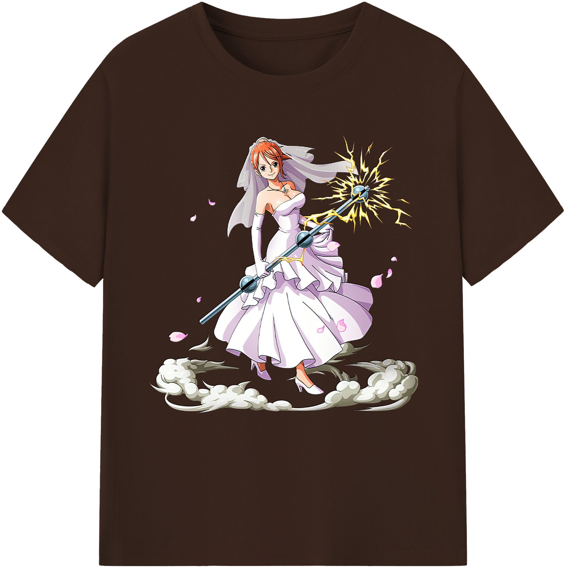 ワンピース ナミ ONE PIECE Nami 綿100％半袖Tシャツ（フロントプリント）
