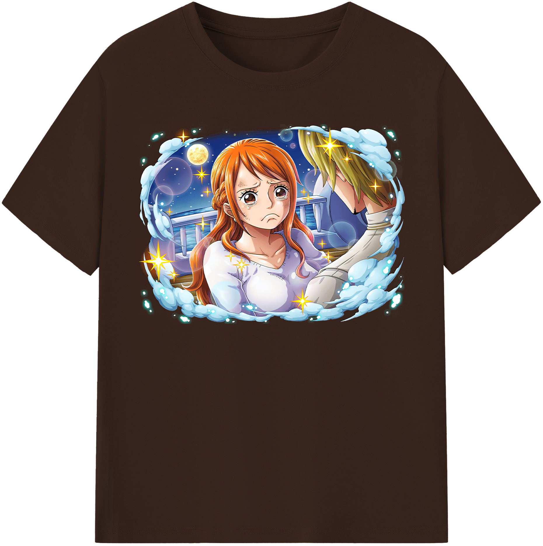 ワンピース ナミ ONE PIECE Nami 綿100％半袖Tシャツ（フロントプリント）
