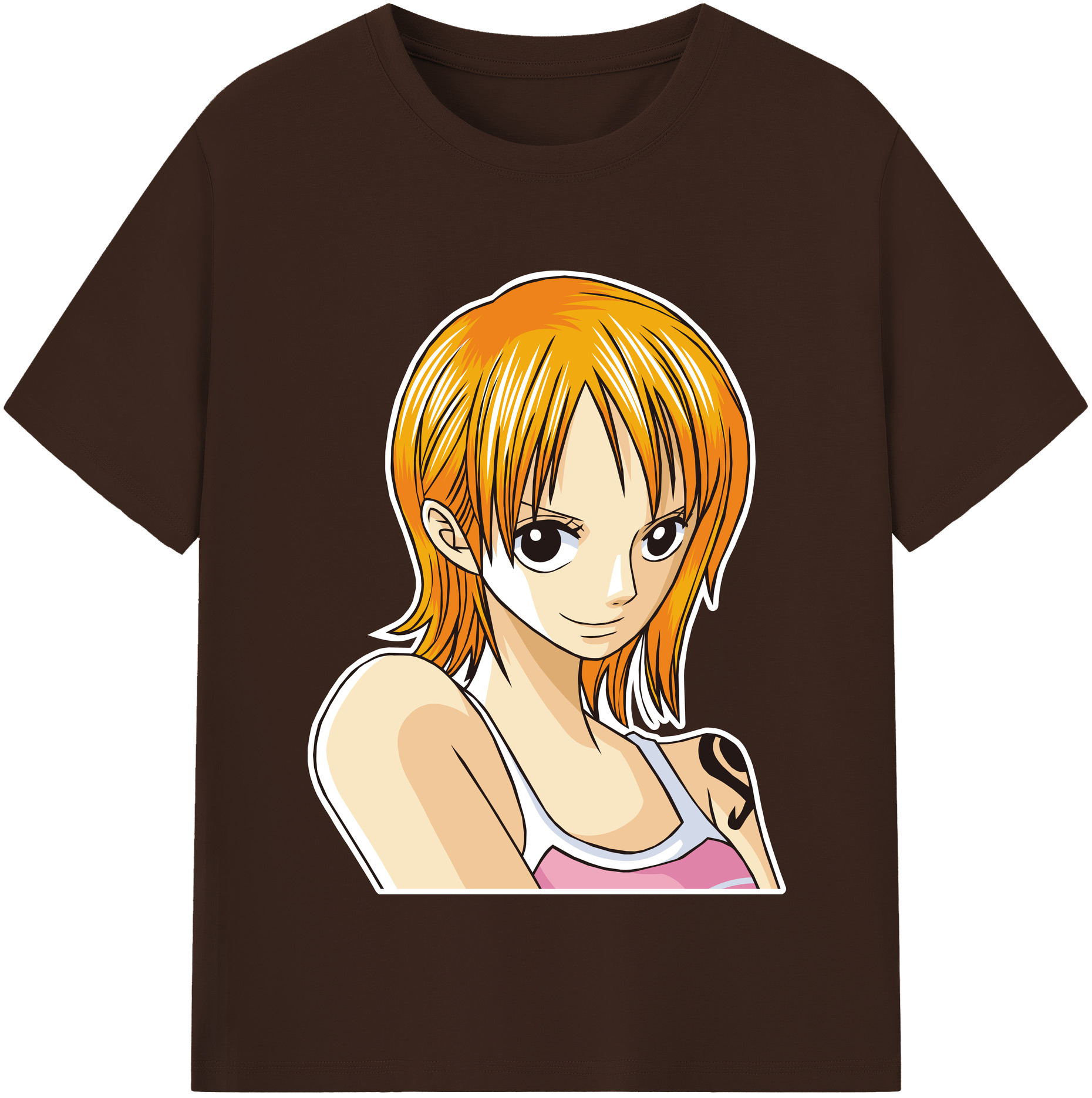 ワンピース ナミ ONE PIECE Nami 綿100％半袖Tシャツ（フロントプリント）