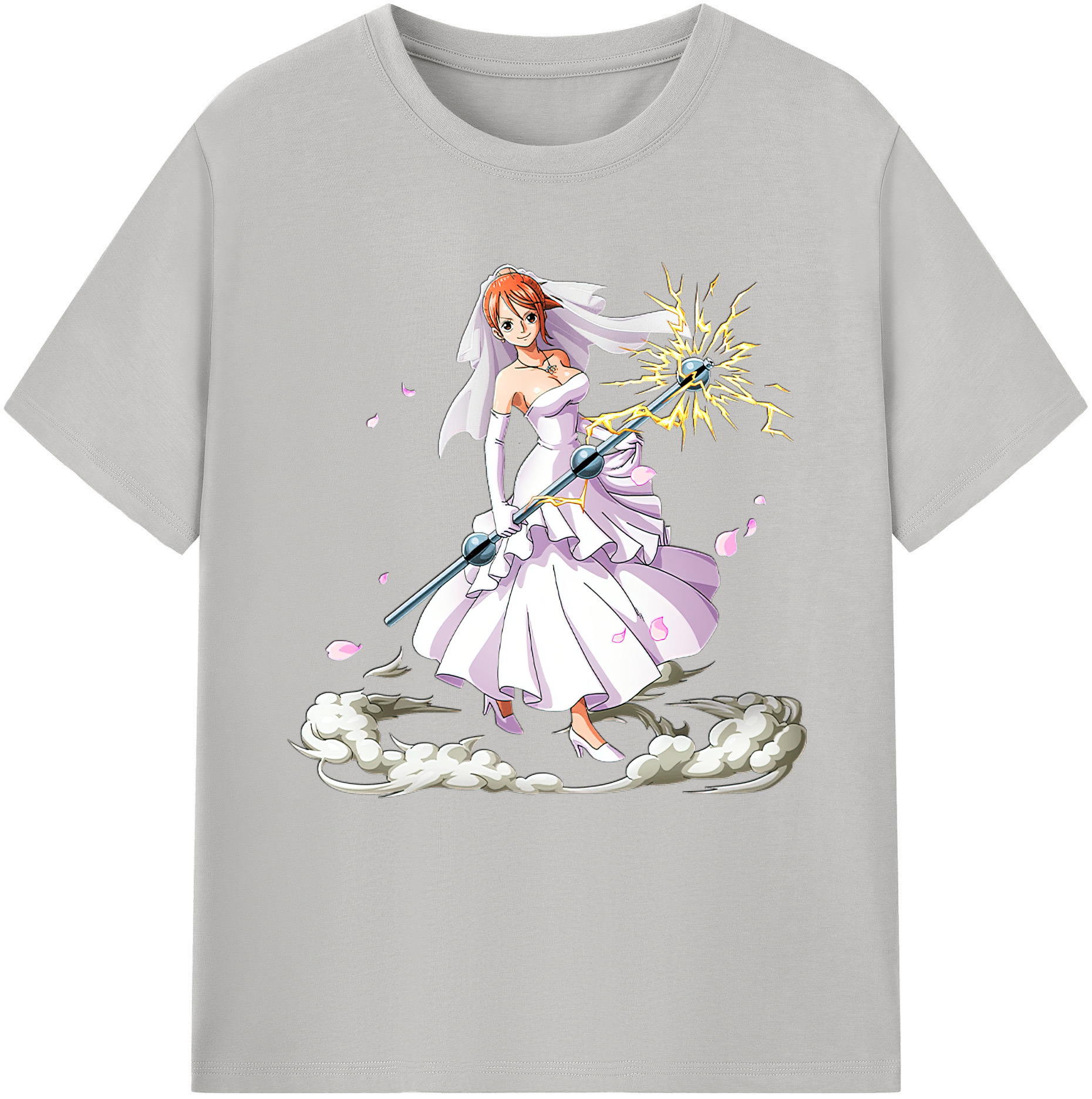 ワンピース ナミ ONE PIECE Nami 綿100％半袖Tシャツ（フロントプリント）
