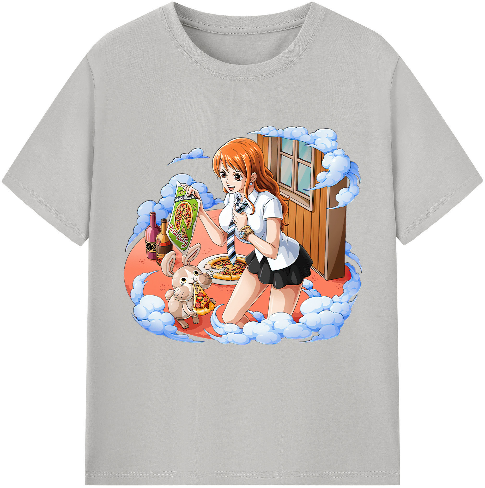 ワンピース ナミ ONE PIECE Nami 綿100％半袖Tシャツ（フロントプリント）