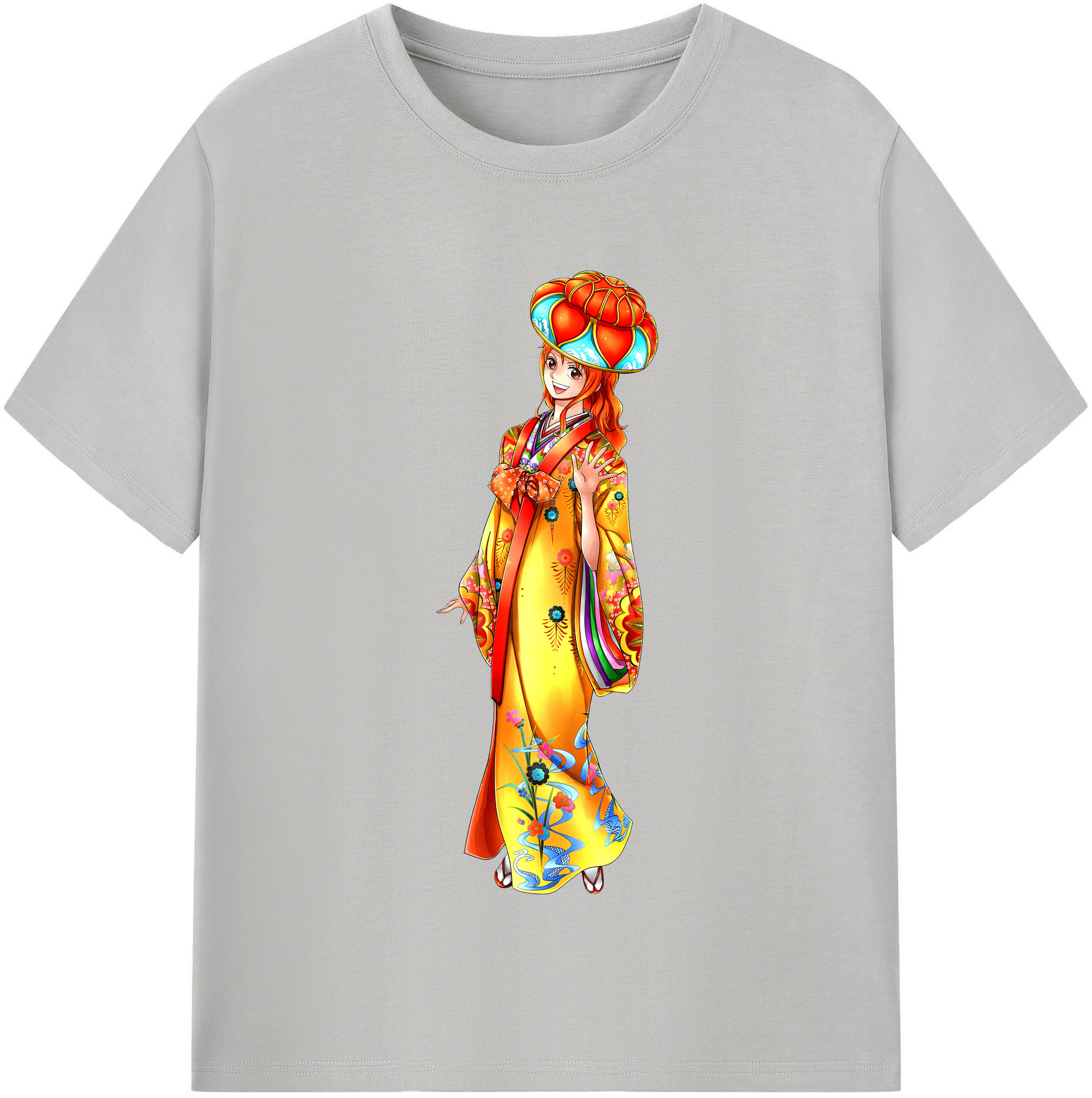 ワンピース ナミ ONE PIECE Nami 綿100％半袖Tシャツ（フロントプリント）
