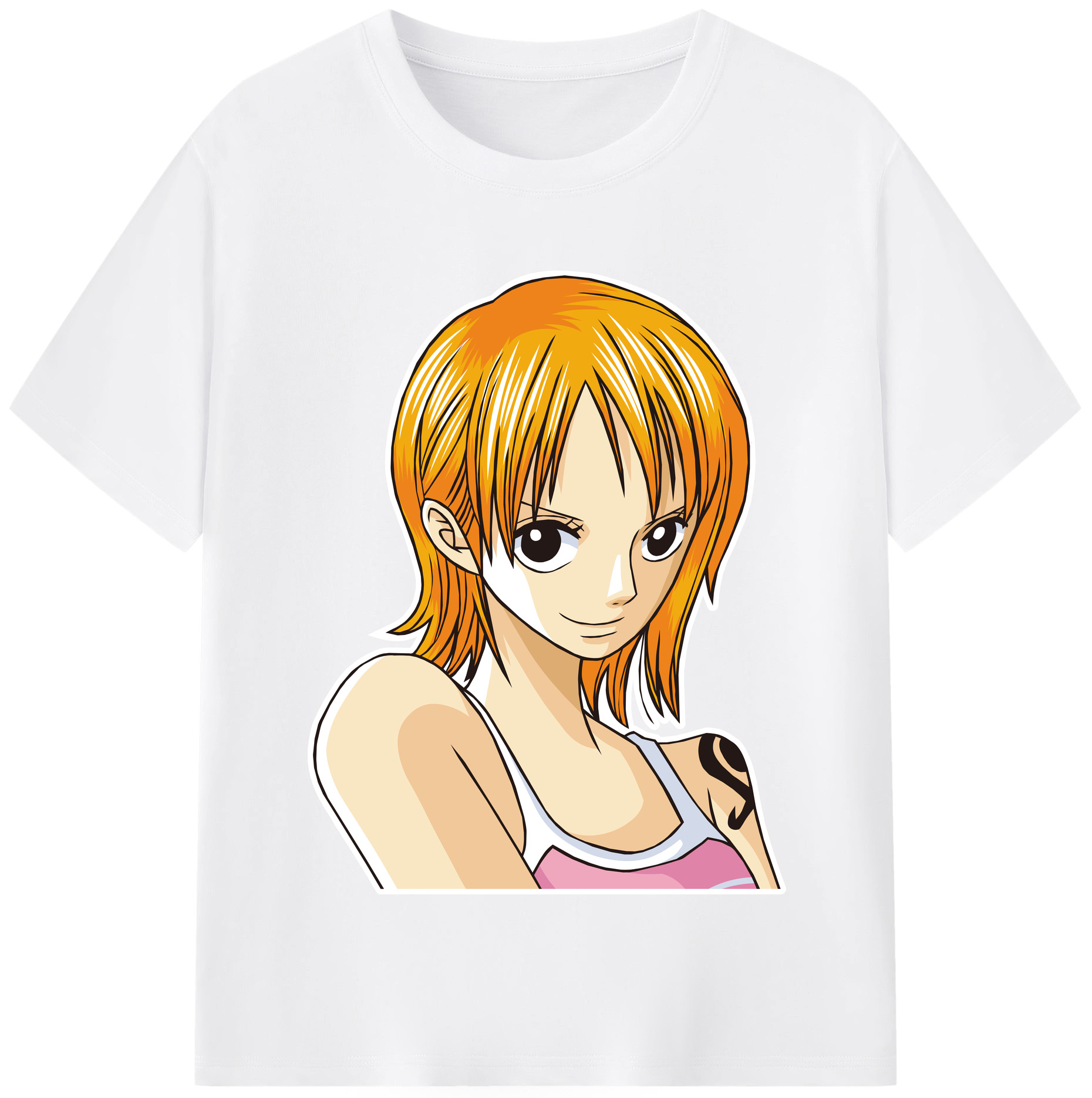 ワンピース ナミ ONE PIECE Nami 綿100％半袖Tシャツ（フロントプリント）
