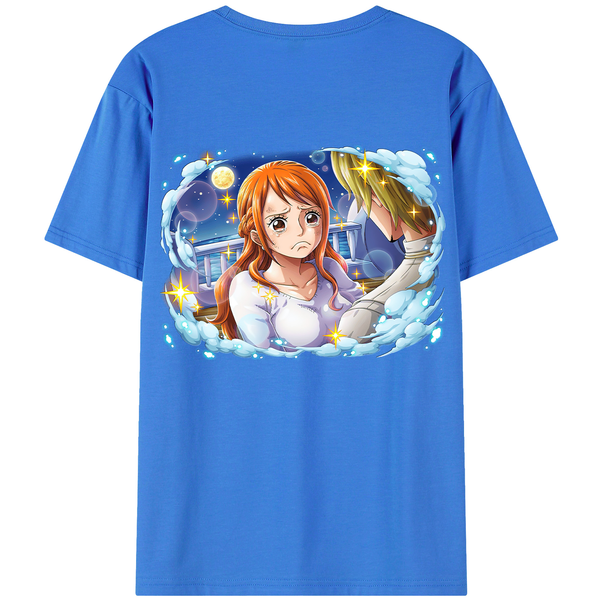 ワンピース ナミ ONE PIECE Nami 綿100％半袖Tシャツ（背面プリント）