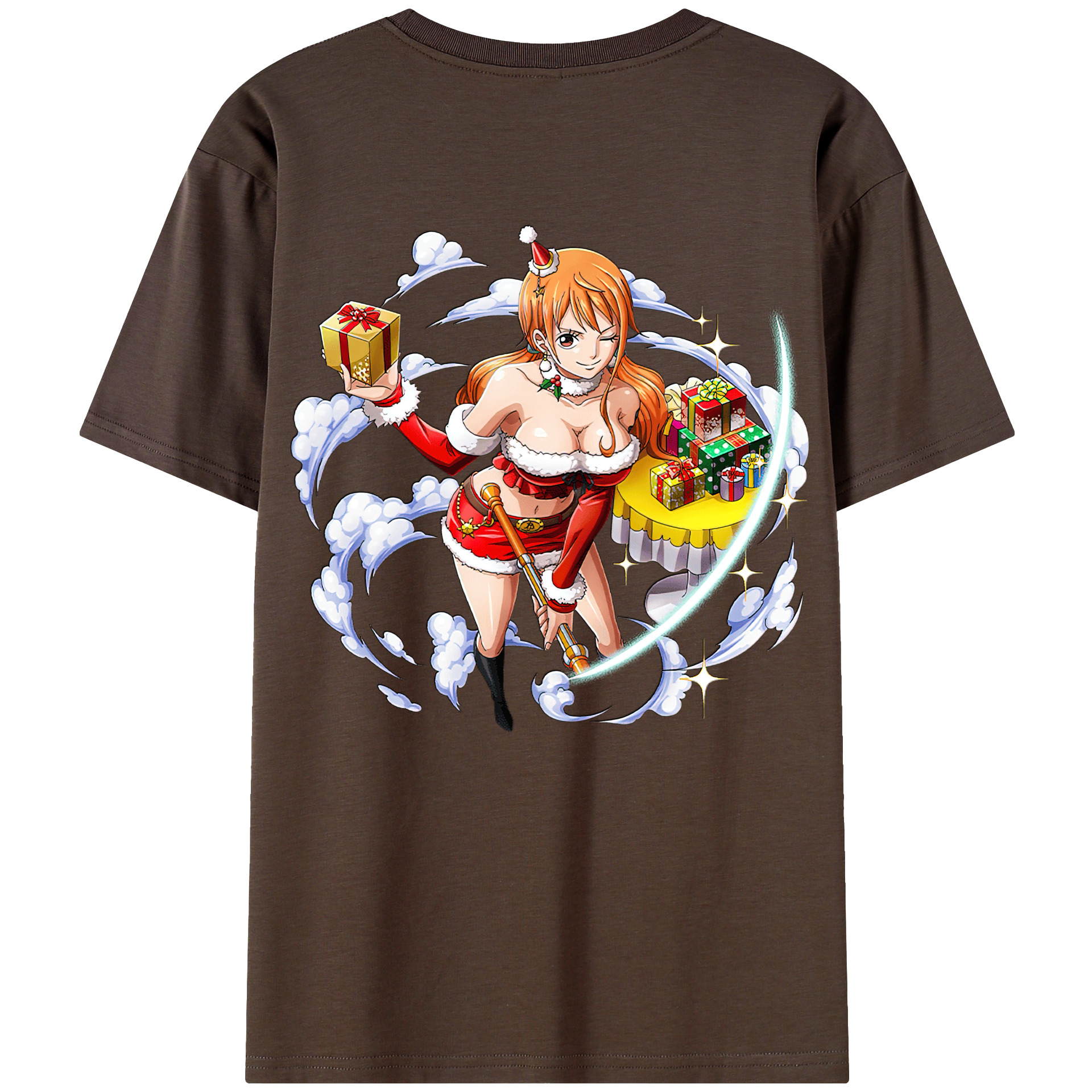ワンピース ナミ ONE PIECE Nami 綿100％半袖Tシャツ（背面プリント）