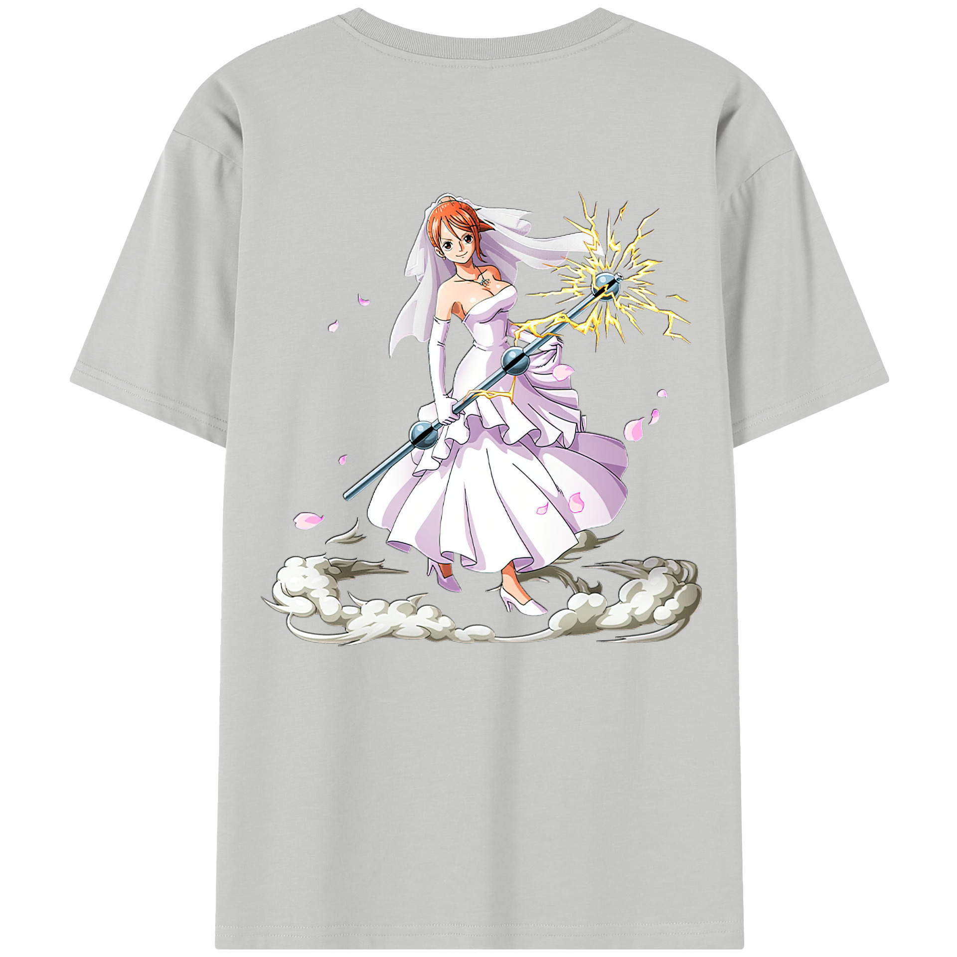 ワンピース ナミ ONE PIECE Nami 綿100％半袖Tシャツ（背面プリント）