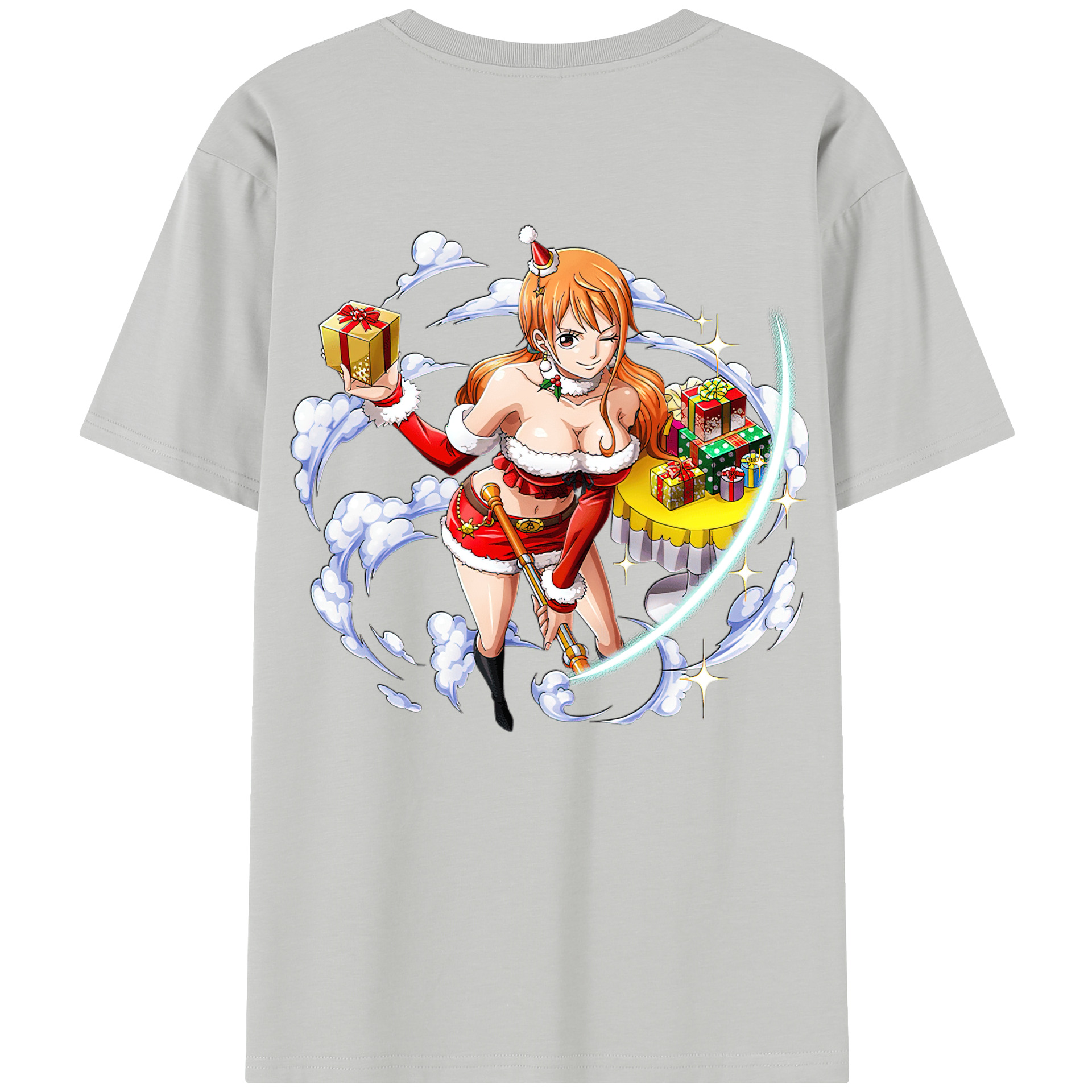 ワンピース ナミ ONE PIECE Nami 綿100％半袖Tシャツ（背面プリント）