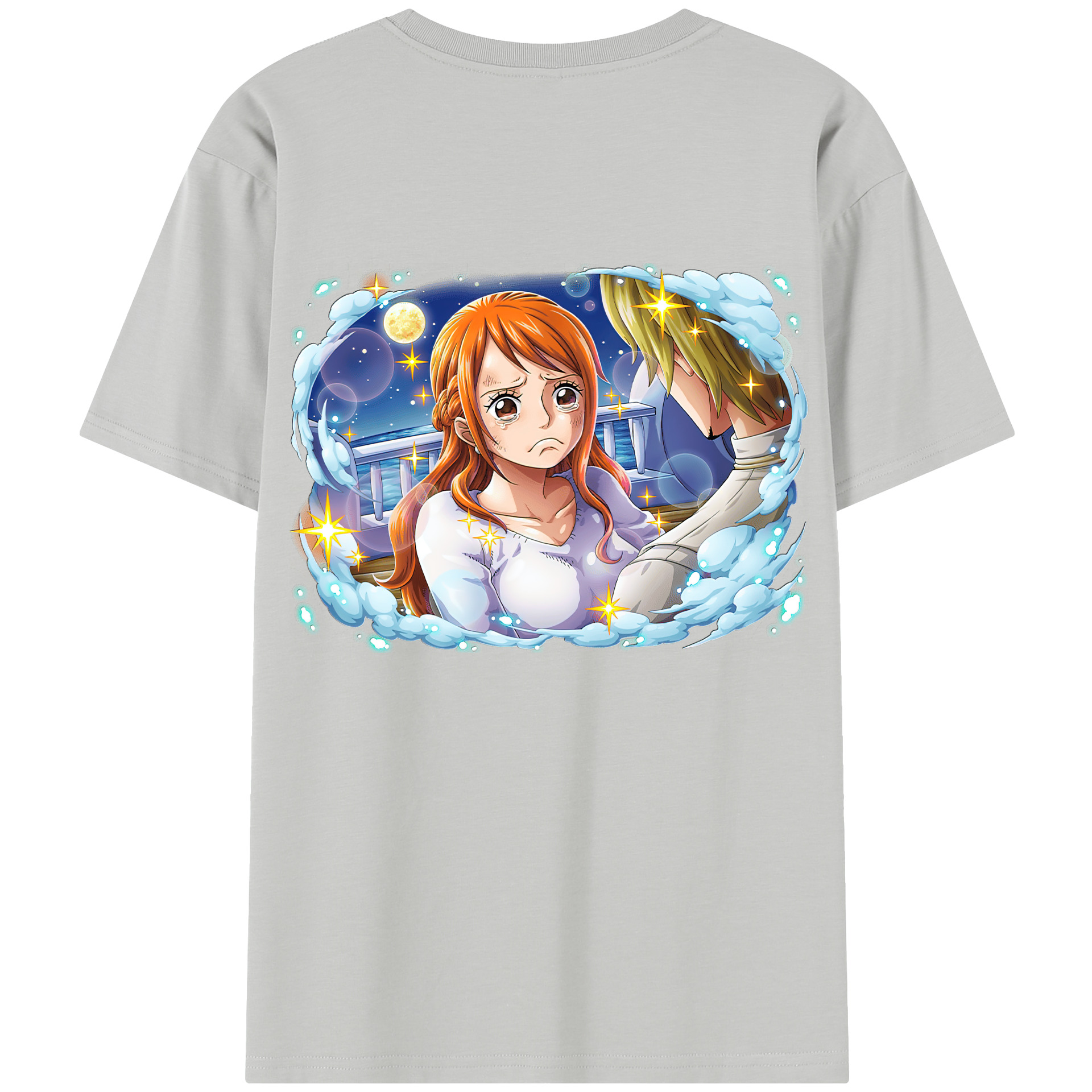 ワンピース ナミ ONE PIECE Nami 綿100％半袖Tシャツ（背面プリント）