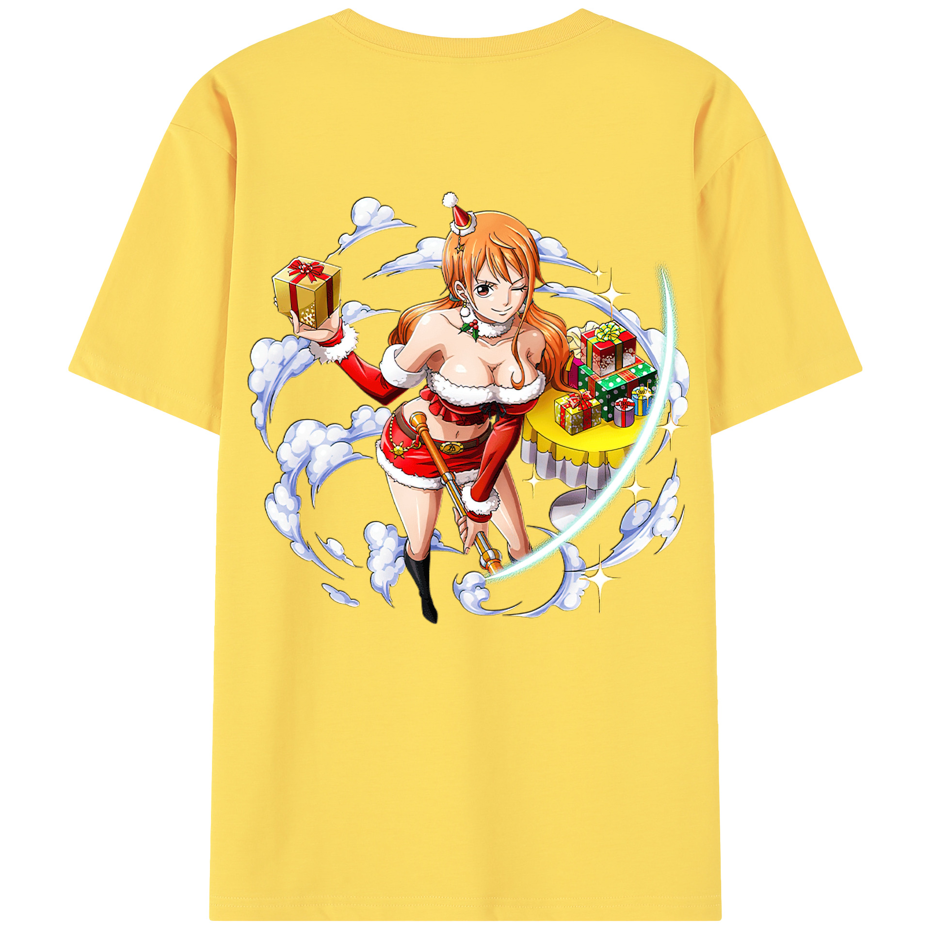 ワンピース ナミ ONE PIECE Nami 綿100％半袖Tシャツ（背面プリント）
