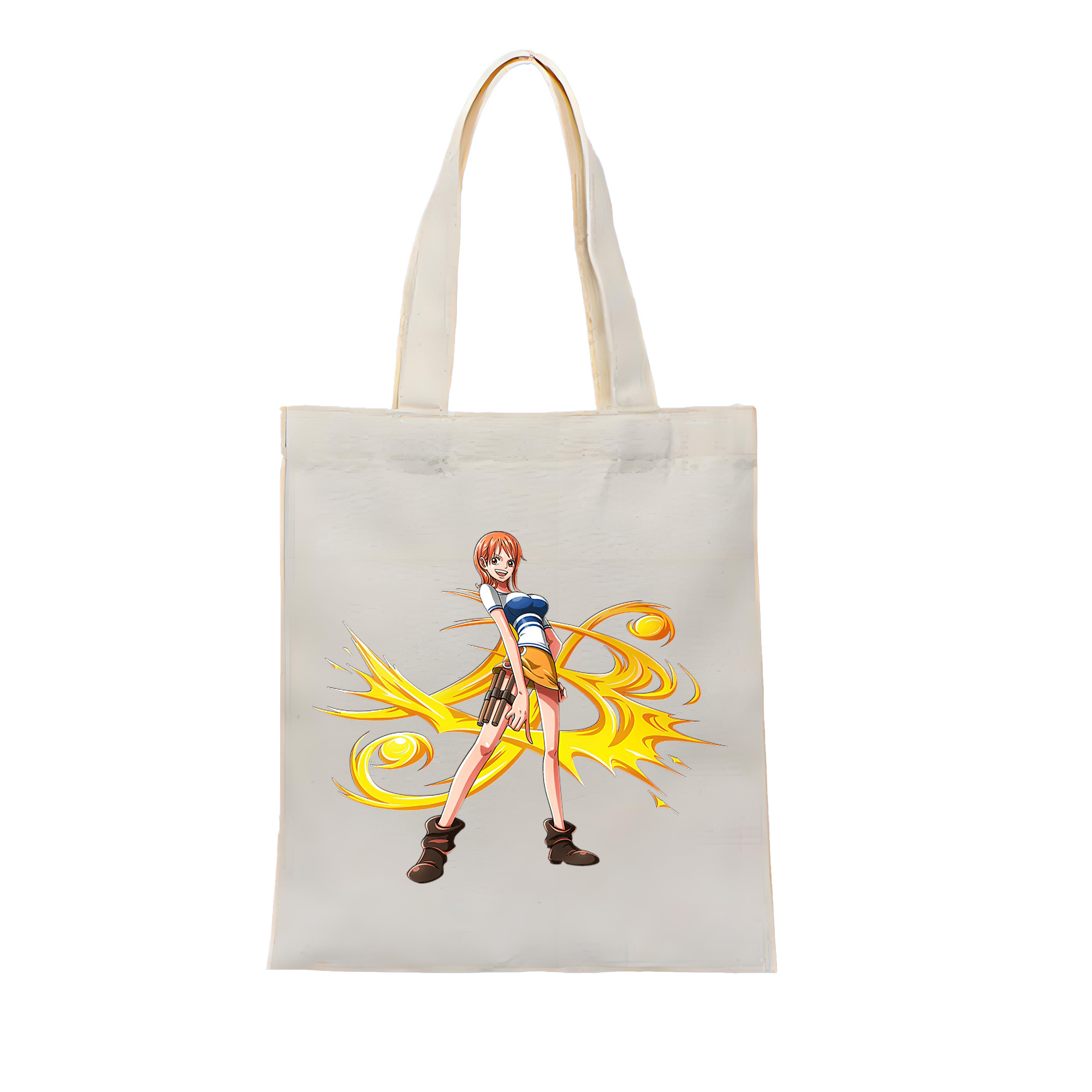 ワンピース ナミ ONE PIECE Nami 縦型キャンバス生地手提げバッグ　トートバッグ