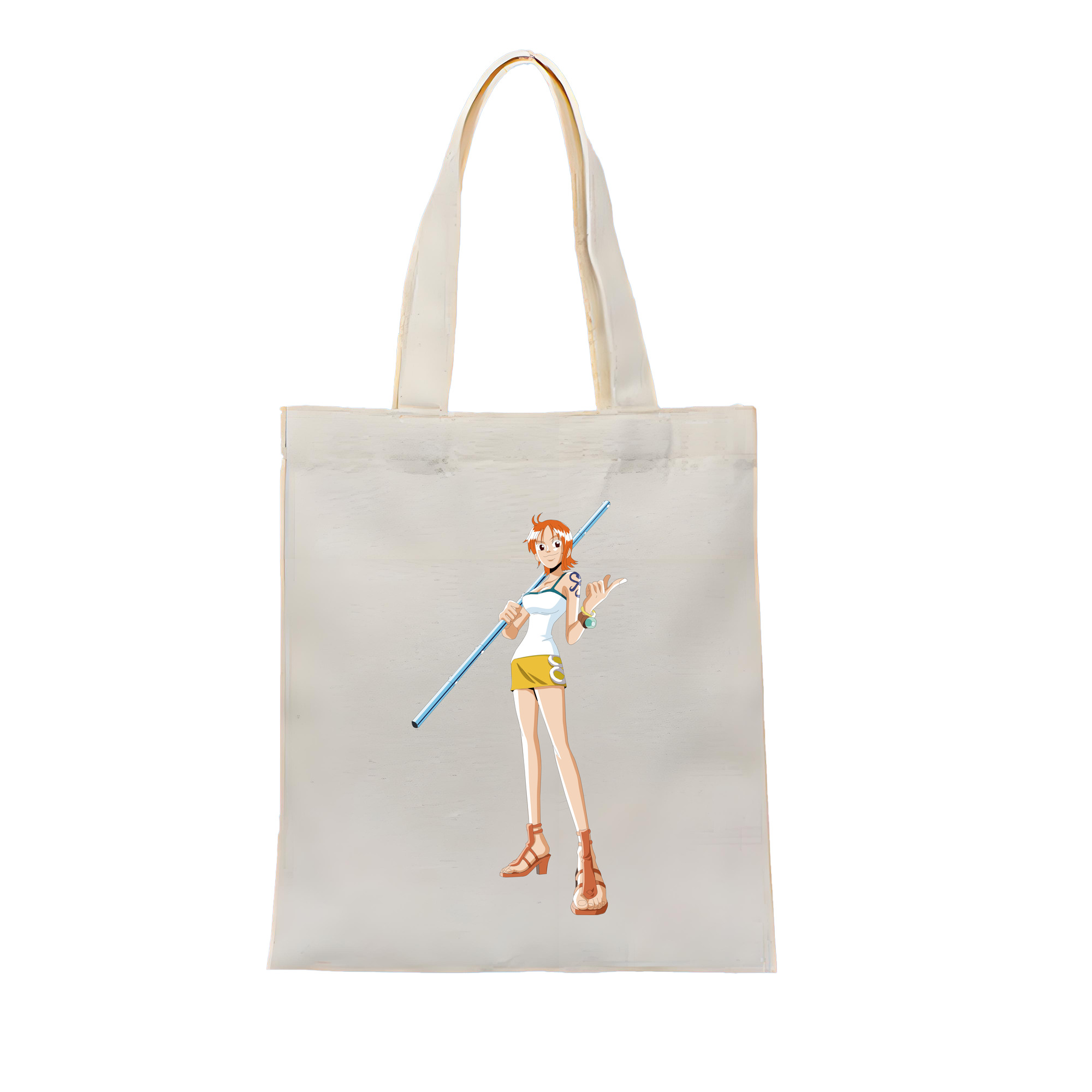 ワンピース ナミ ONE PIECE Nami 縦型キャンバス生地手提げバッグ　トートバッグ