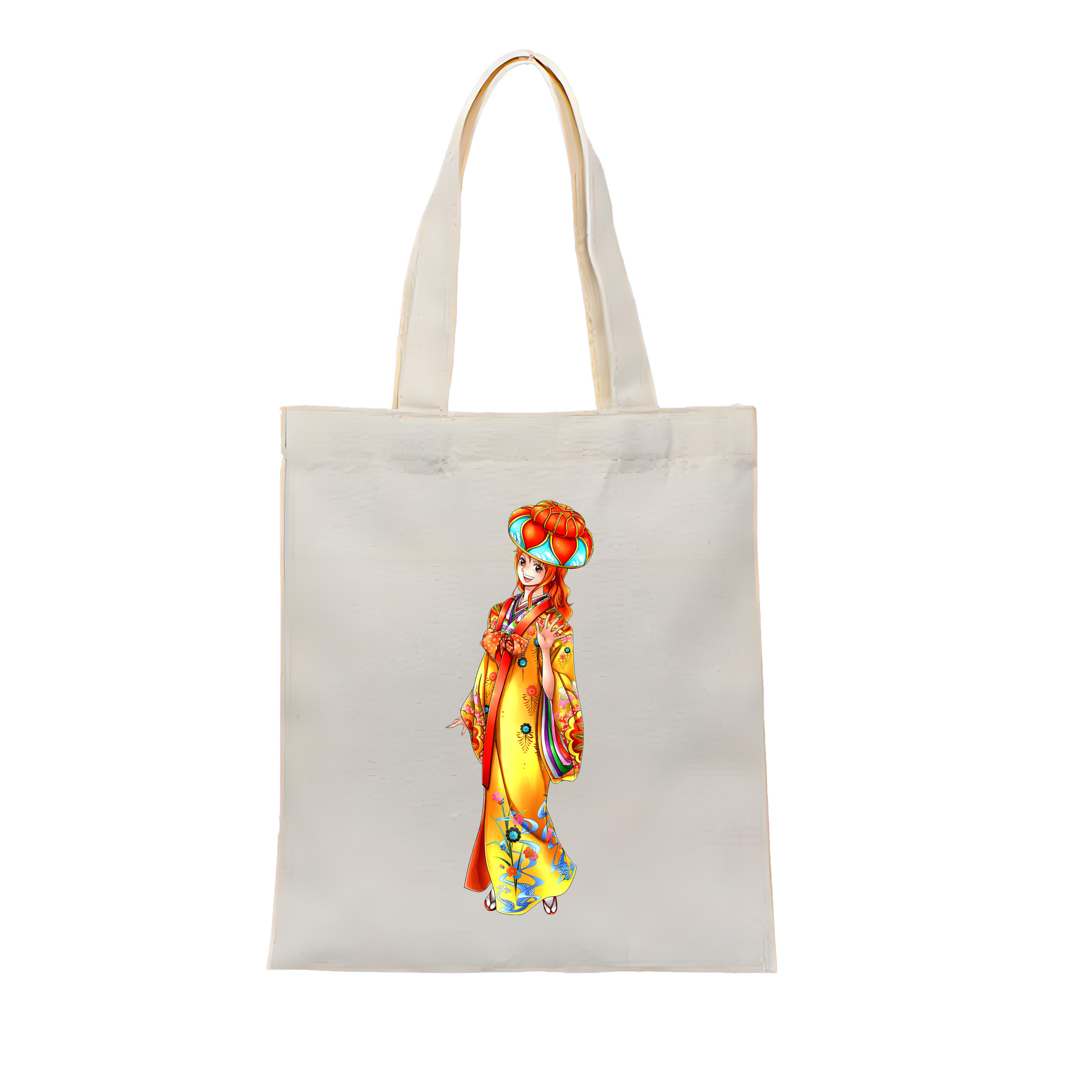ワンピース ナミ ONE PIECE Nami 縦型キャンバス生地手提げバッグ　トートバッグ